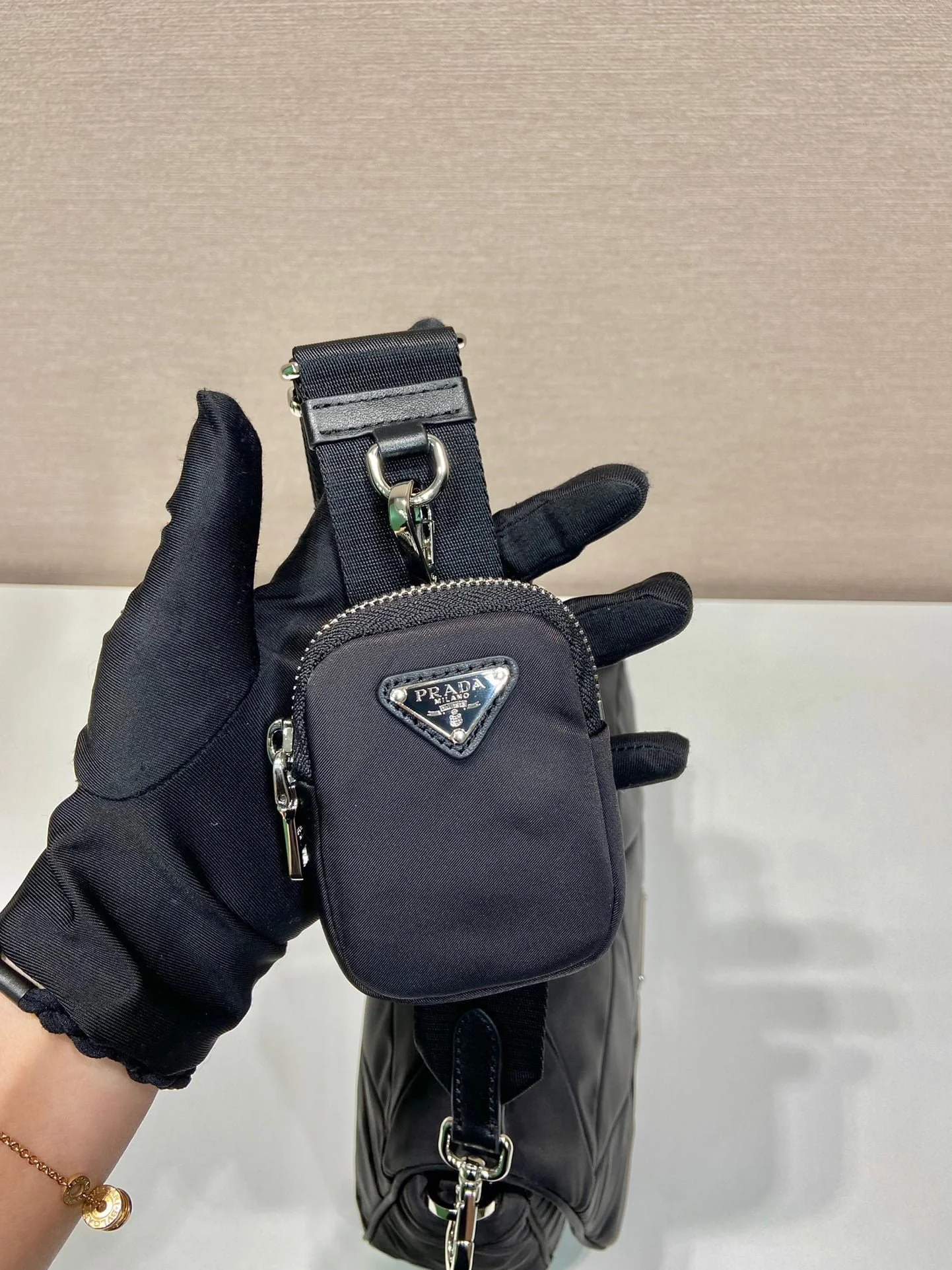 Prada nylon Three-piece set shoulder bag 1bd290 size: 24*24*8.5cm - LITELUX