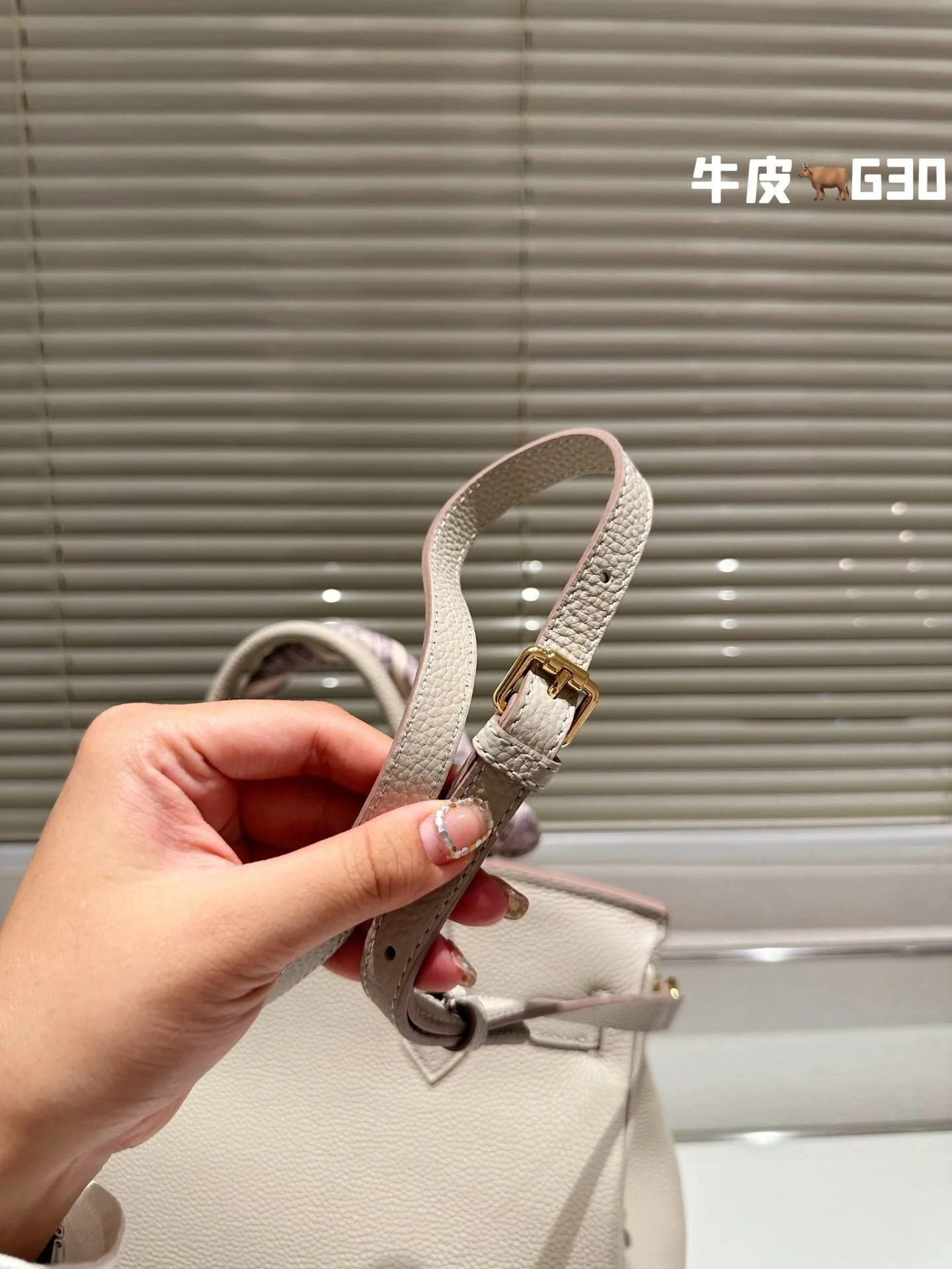 Hermès Birkin Togo Calf Gold Hardware Cream White size: 30Cm/ 25Cm - LITELUX