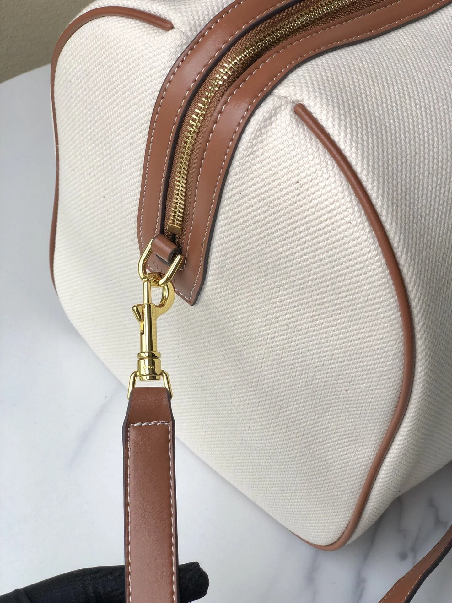 CELINE new travel bag canvas White 8029 size: 50 * 28* 22.5cm - LITELUX