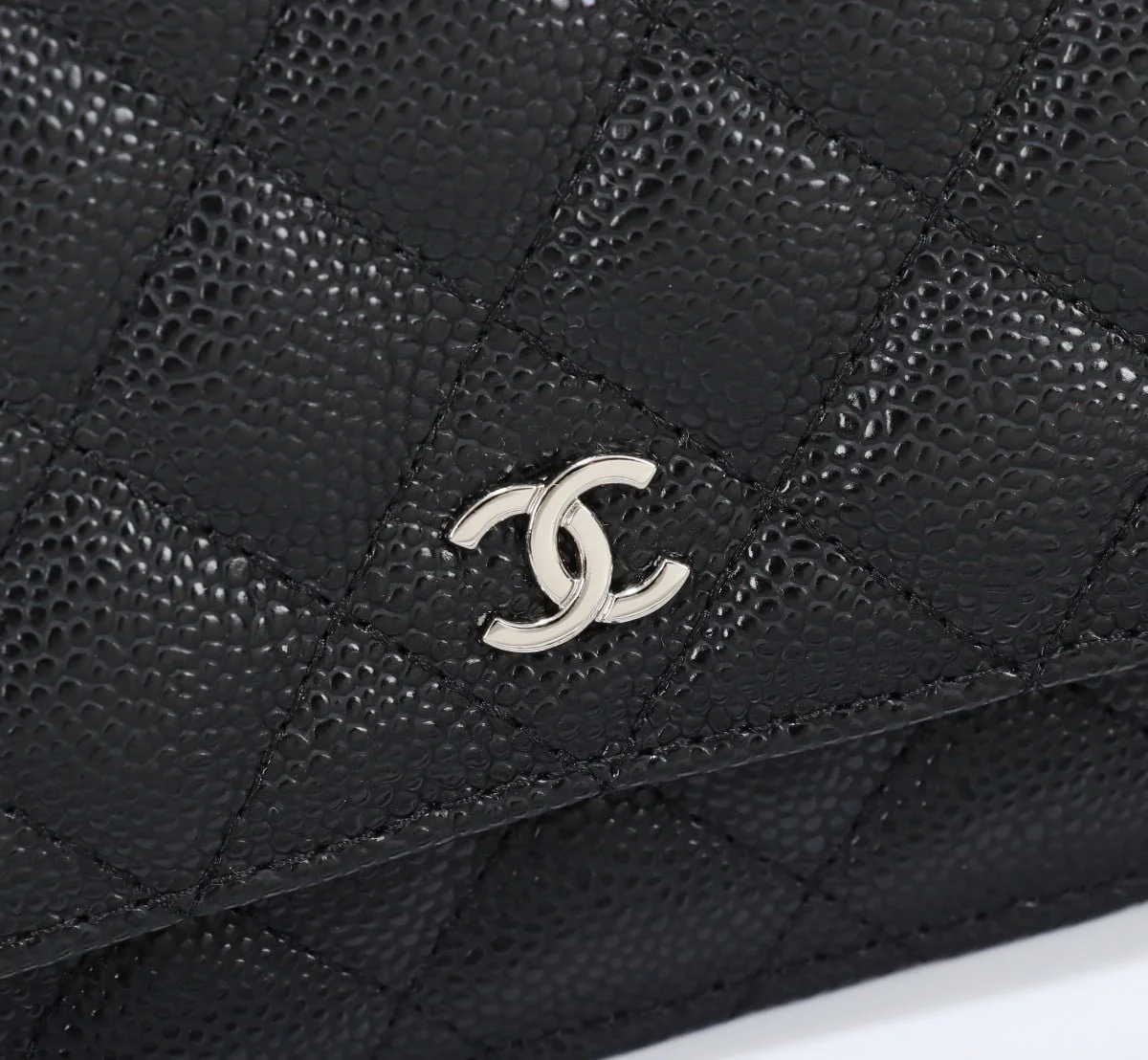 Chanel woc Classic Fortune Crossbody bag caviar with sliver hardware Size: W19*H12*D4cm - LITELUX