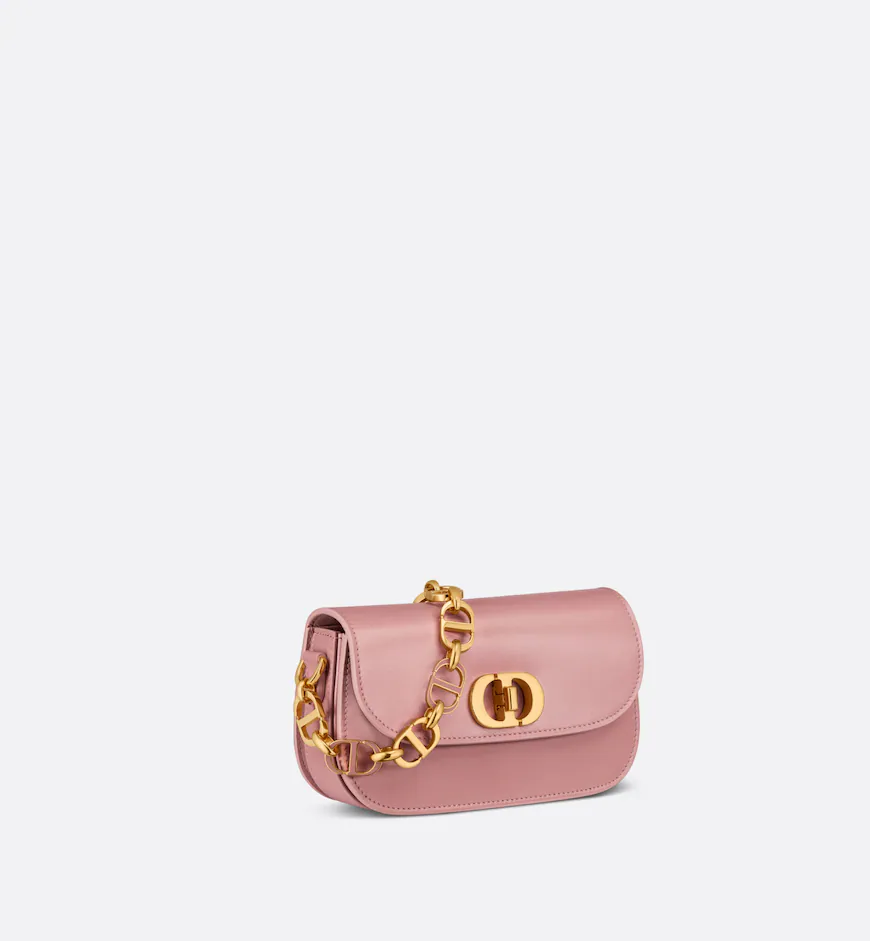 DIOR / SMALL 30 MONTAIGNE AVENUE BAG Antique Pink Box Calfskin M9261UMOA_M77P - LITELUX