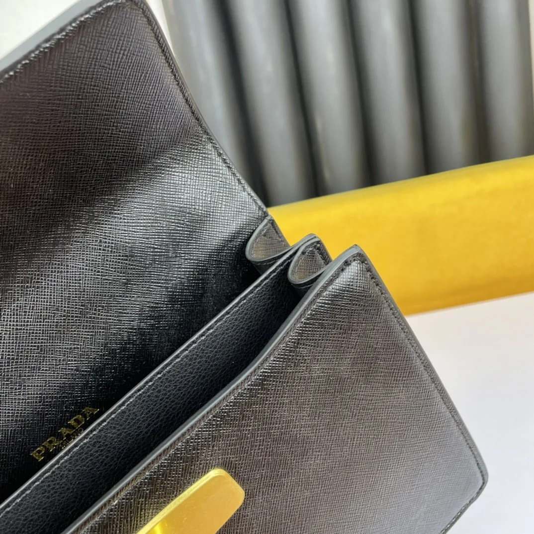 Prada organ bag black size: 20*15*5cm - LITELUX