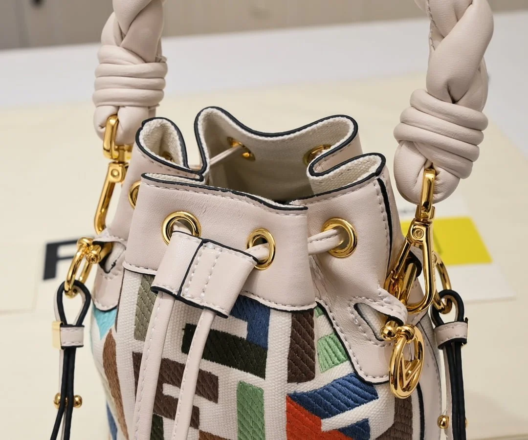 FENDI mini bucket bag 0189 Rainbow - LITELUX