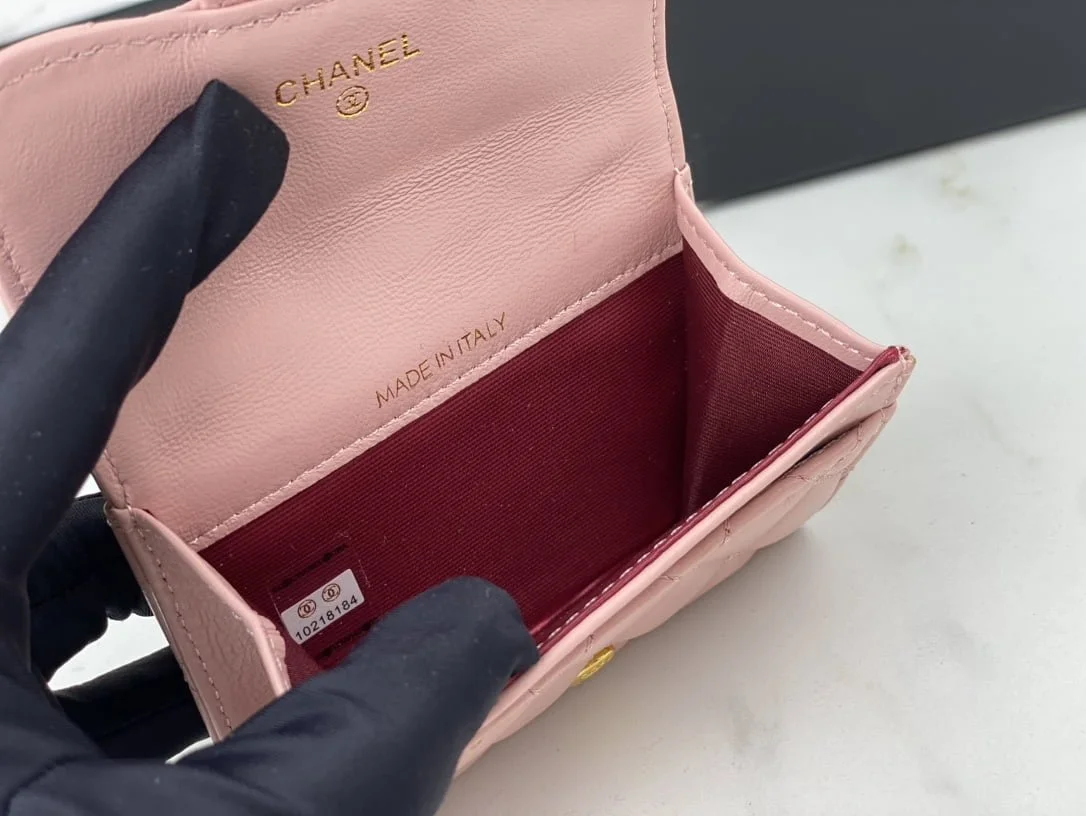 Chanel classic Card Bag & coin Wallet sheepskin  AP0214 size:7.5 * 11.3 * 2.1 cm - LITELUX