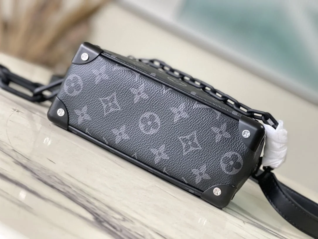Louis Vuitton / LV monogram mini soft trunk eclipse m44735 Black size:18.5 * 13.0 * 8.0 cm - LITELUX
