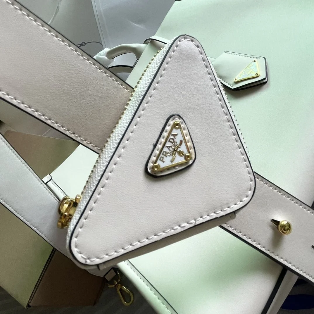 Prada cowhide Saffiano tote bag with leather strap white 1BA270 size: 33*25*11cm - LITELUX