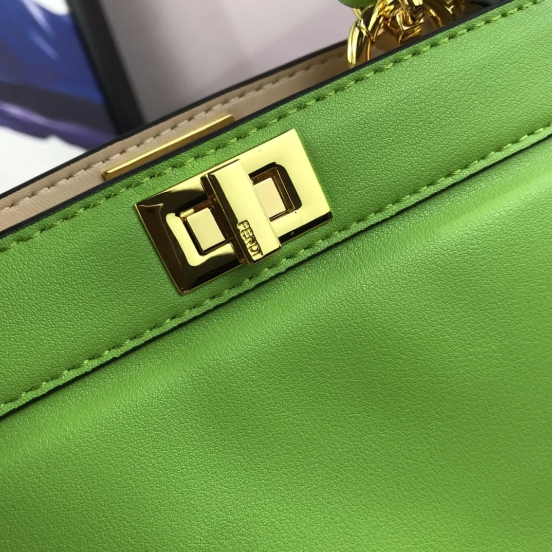 FENDI PeekaboolseeuPetite 0778 Green size: 20*15.5*11CM - LITELUX