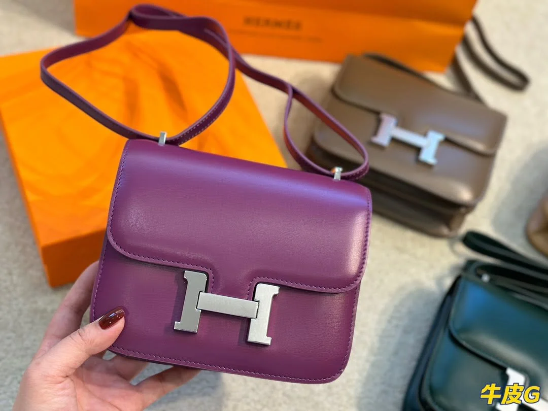 Hermès Constance cowhide leather size: 18*15cm - LITELUX