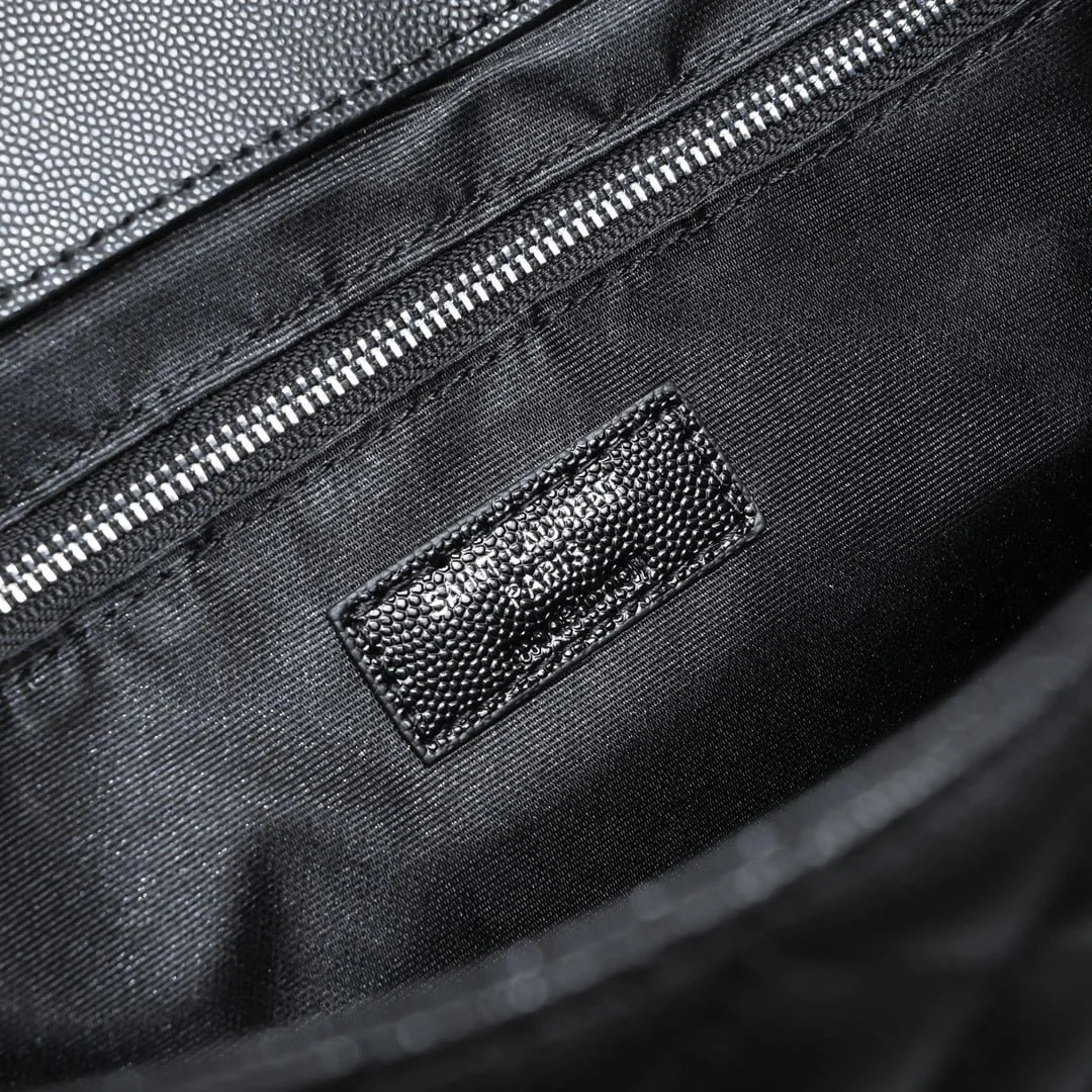 YSL SAINT LAURENT SLP shoulder crossbody bag with sliver hardware A1602 size: 31*20*8cm - LITELUX