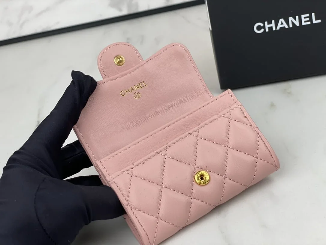 Chanel classic Card Bag & coin Wallet sheepskin  AP0214 size:7.5 * 11.3 * 2.1 cm - LITELUX