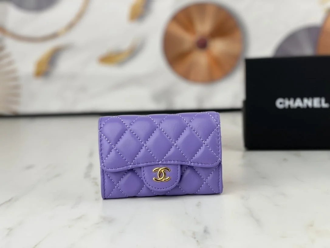 Chanel classic Card Bag & coin Wallet sheepskin  AP0214 size:7.5 * 11.3 * 2.1 cm - LITELUX