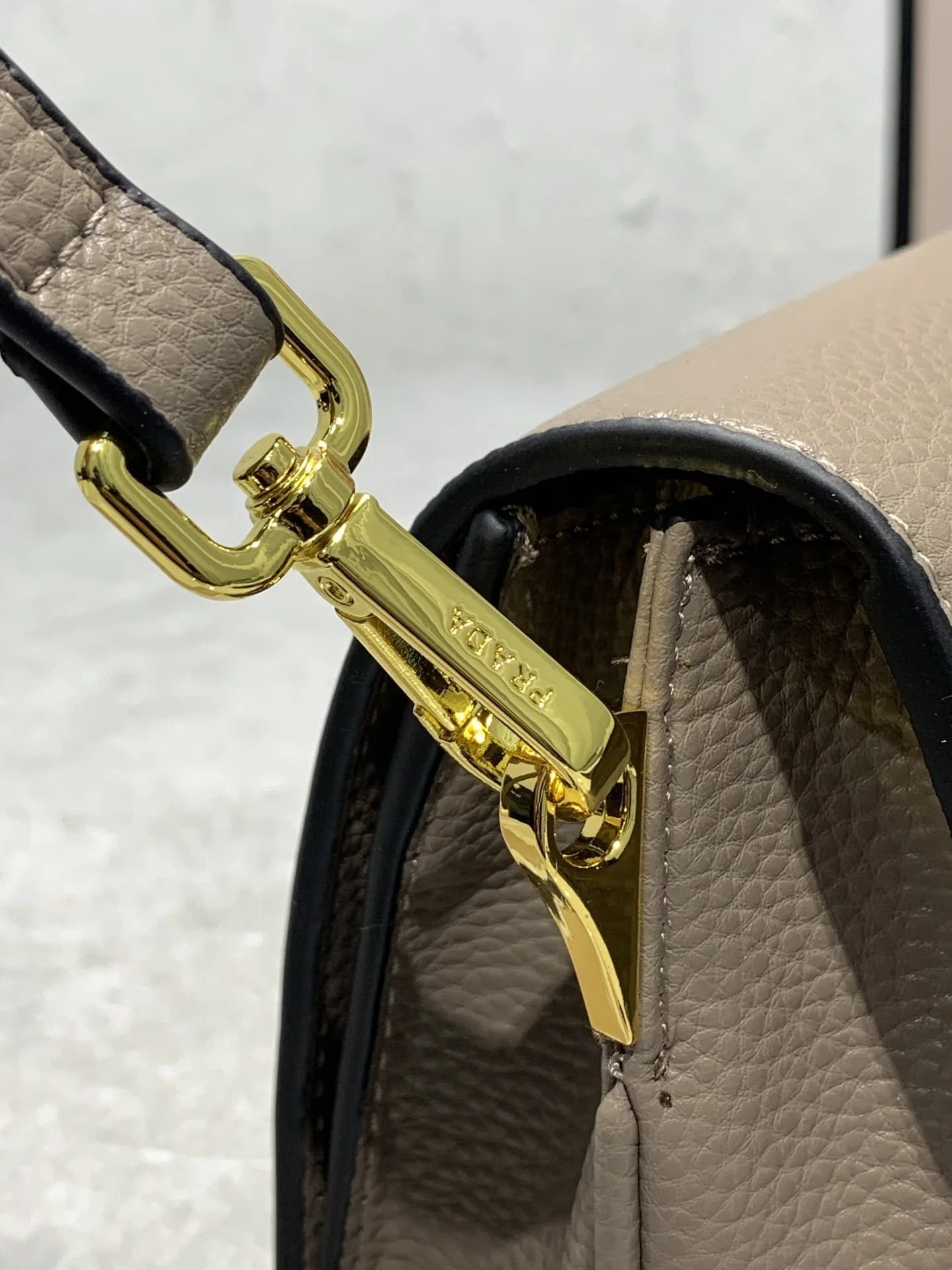 Prada renovate shoulder bag grey 55139 Size:24*15*10.5cm - LITELUX