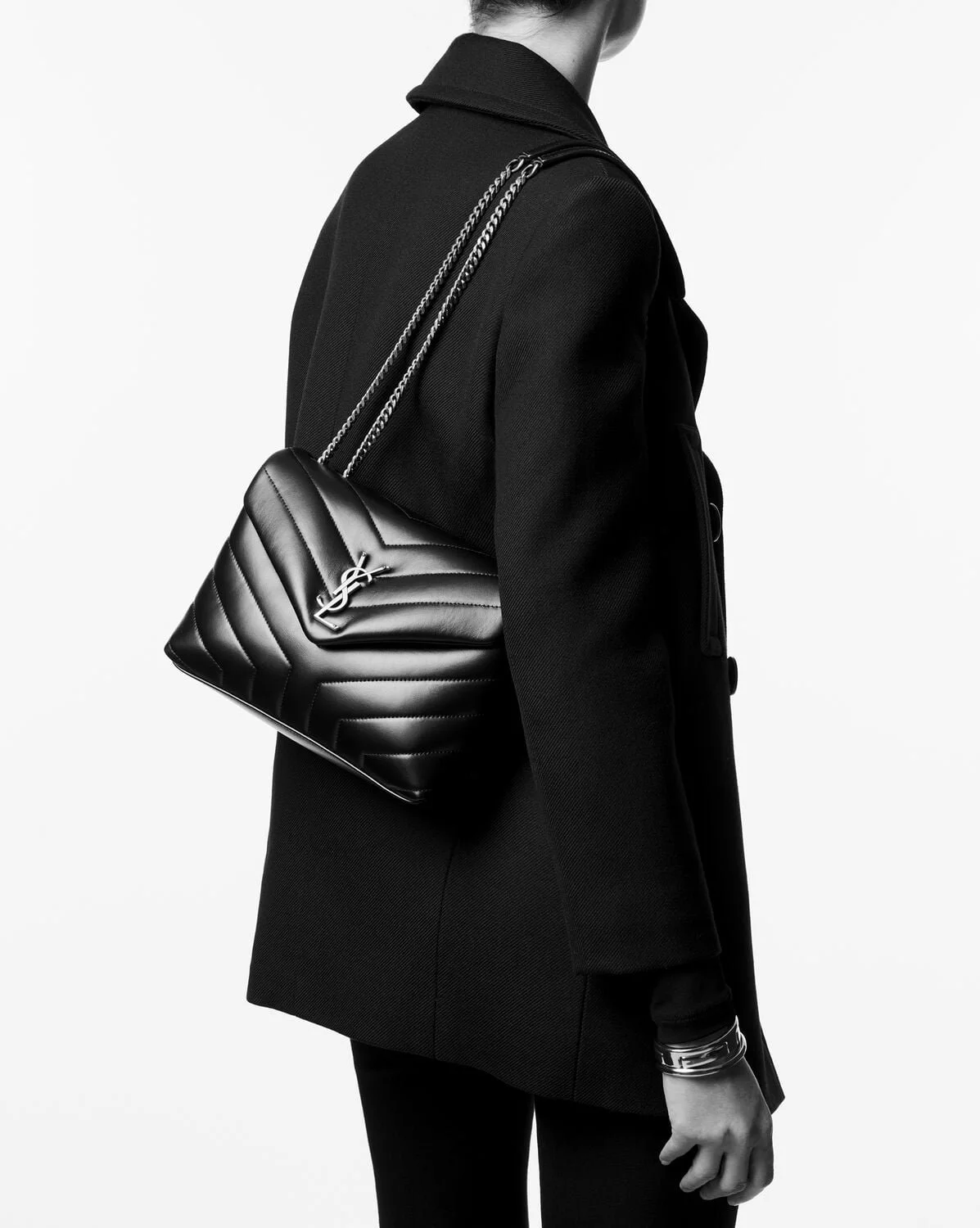 YSL / SMALL LOULOU IN QUILTED LEATHER 494699DV7271000 - LITELUX
