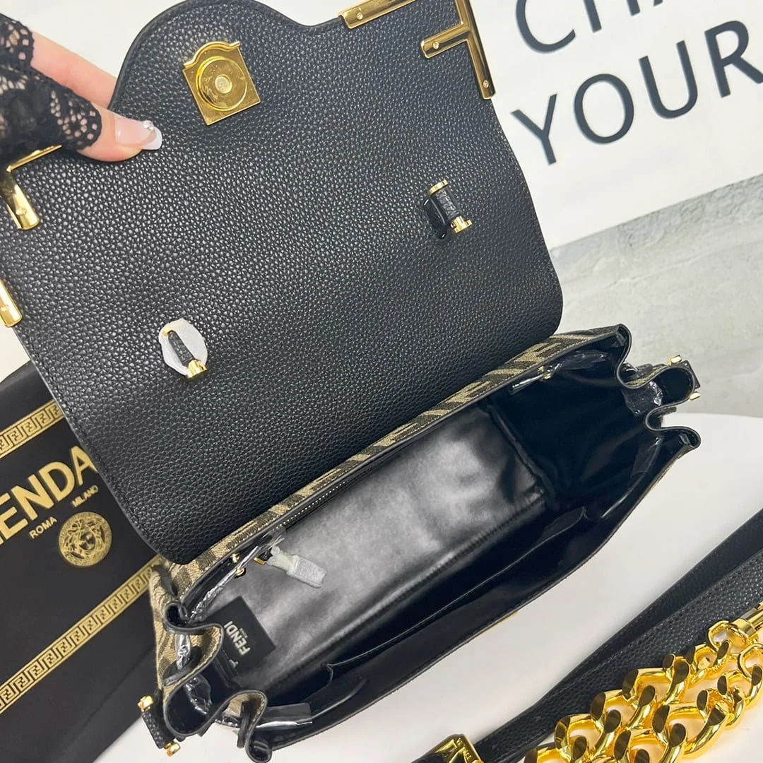 FENDI Fendace La Medusa Crossbody bag - LITELUX