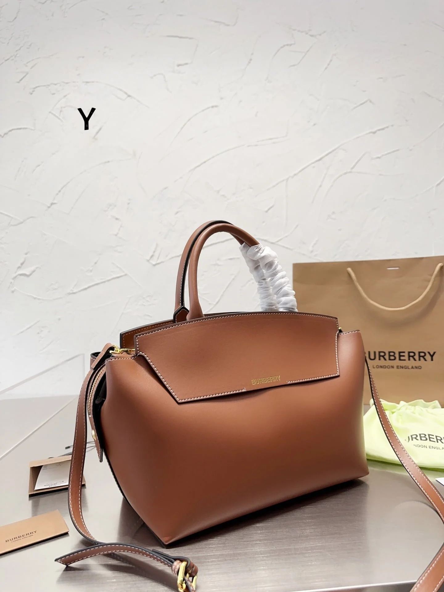 Burberry Tote brown bag size: 28* 22cm - LITELUX