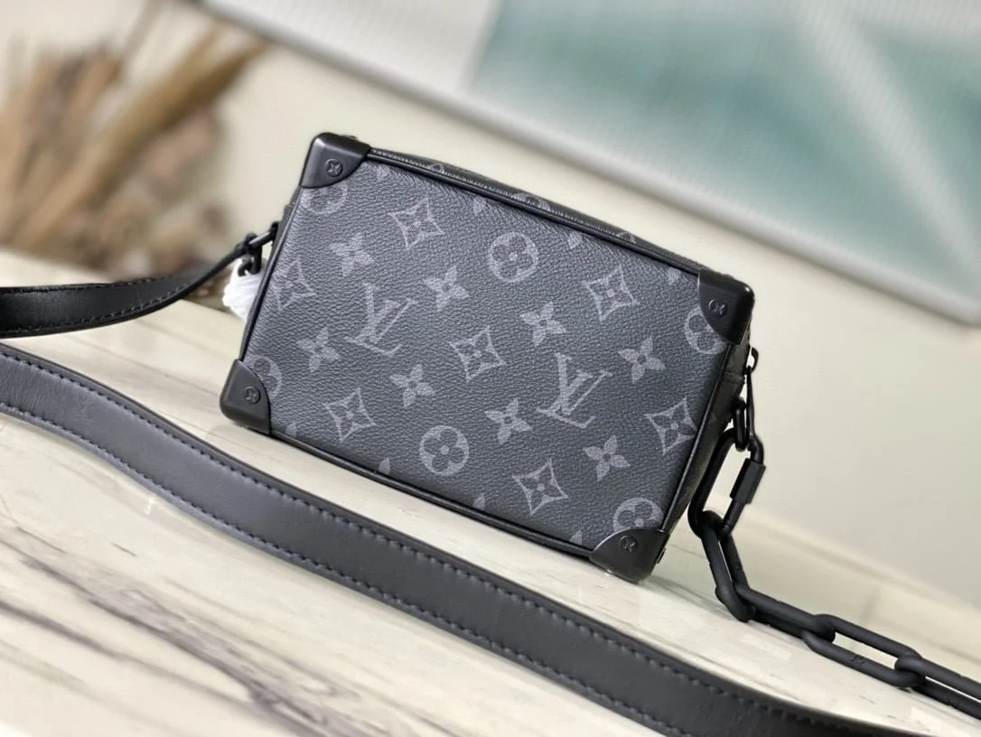 Louis Vuitton / LV monogram mini soft trunk eclipse m44735 Black size:18.5 * 13.0 * 8.0 cm - LITELUX
