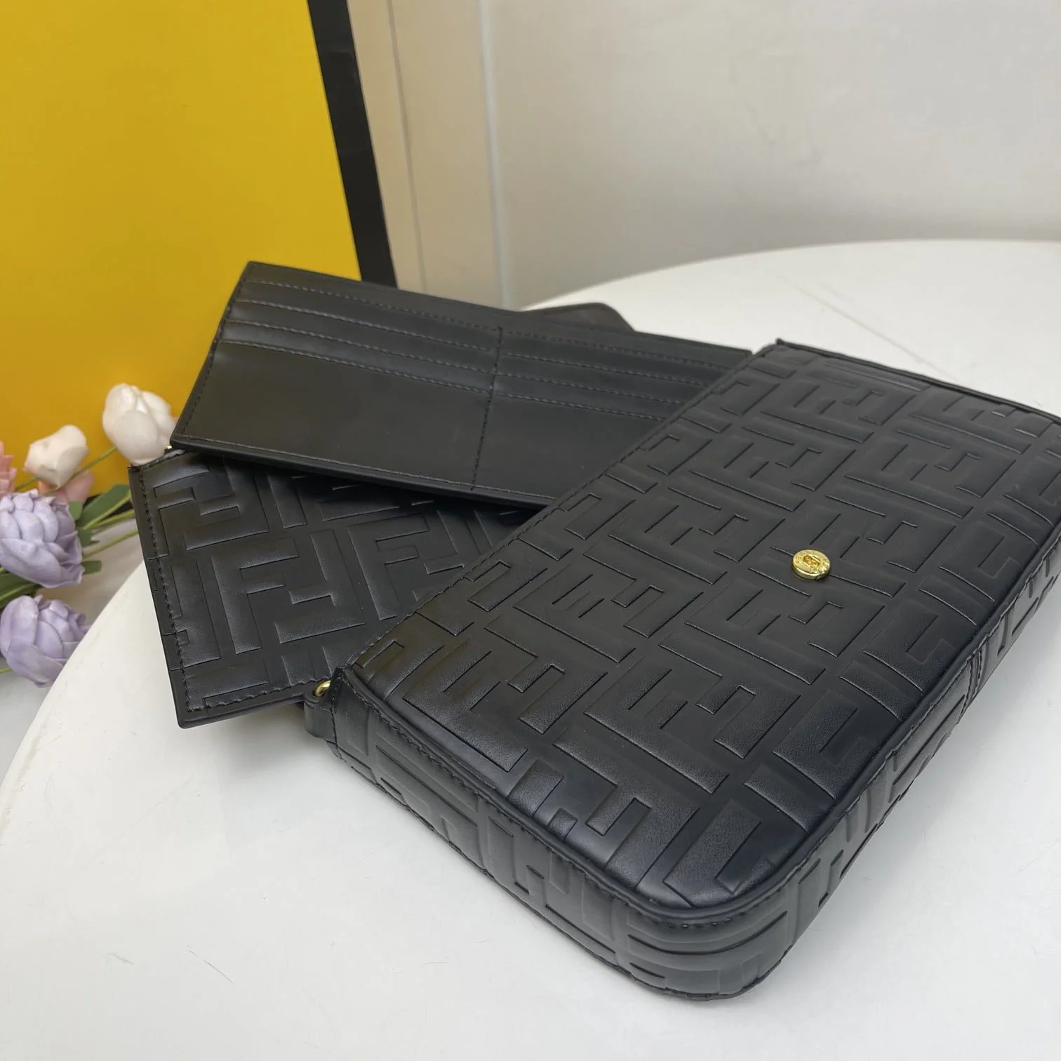 FENDI Three-piece leather wallet 2122 Size: 23CM - LITELUX