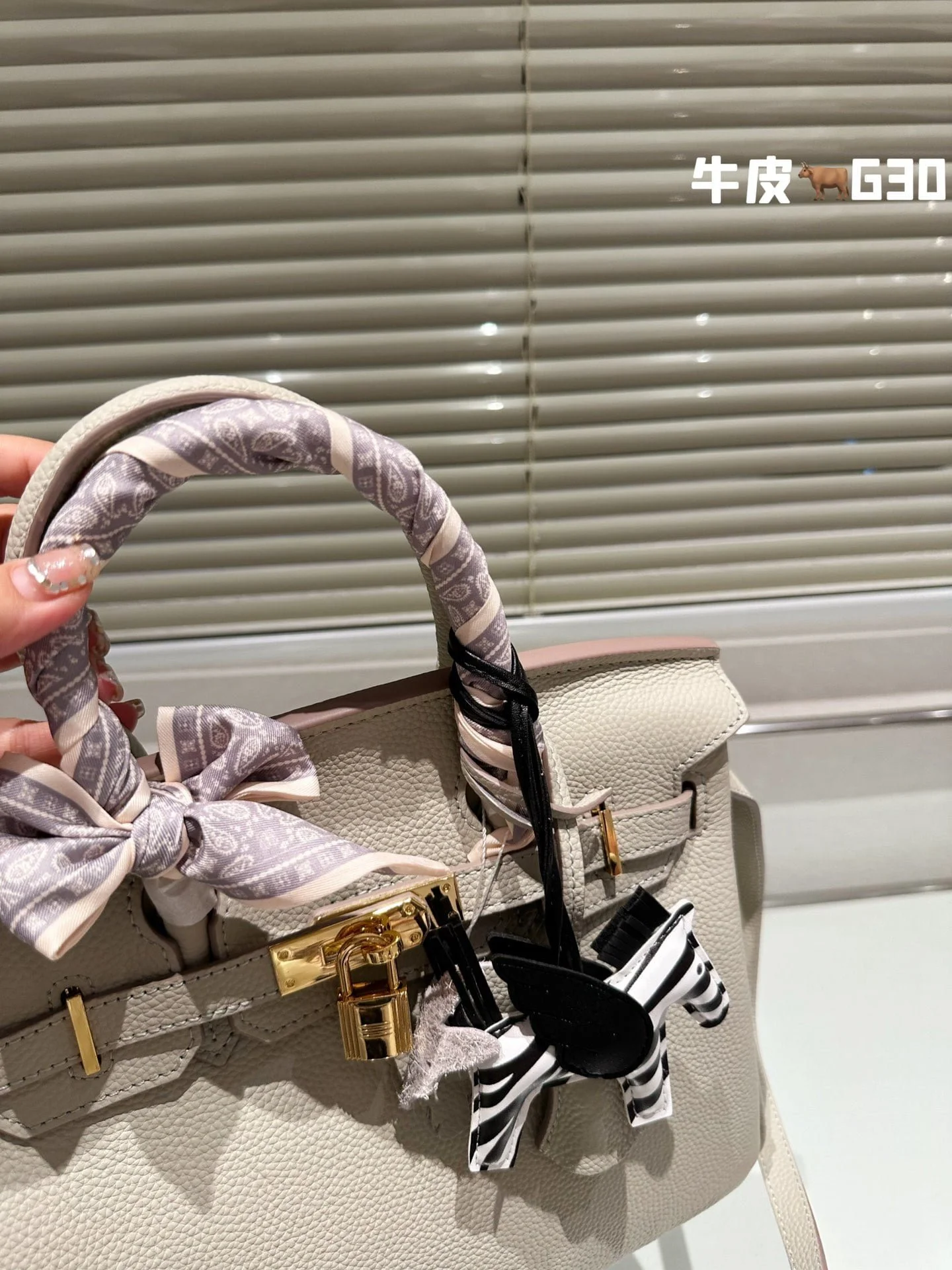 Hermès Birkin Togo Calf Gold Hardware Cream White size: 30Cm/ 25Cm - LITELUX