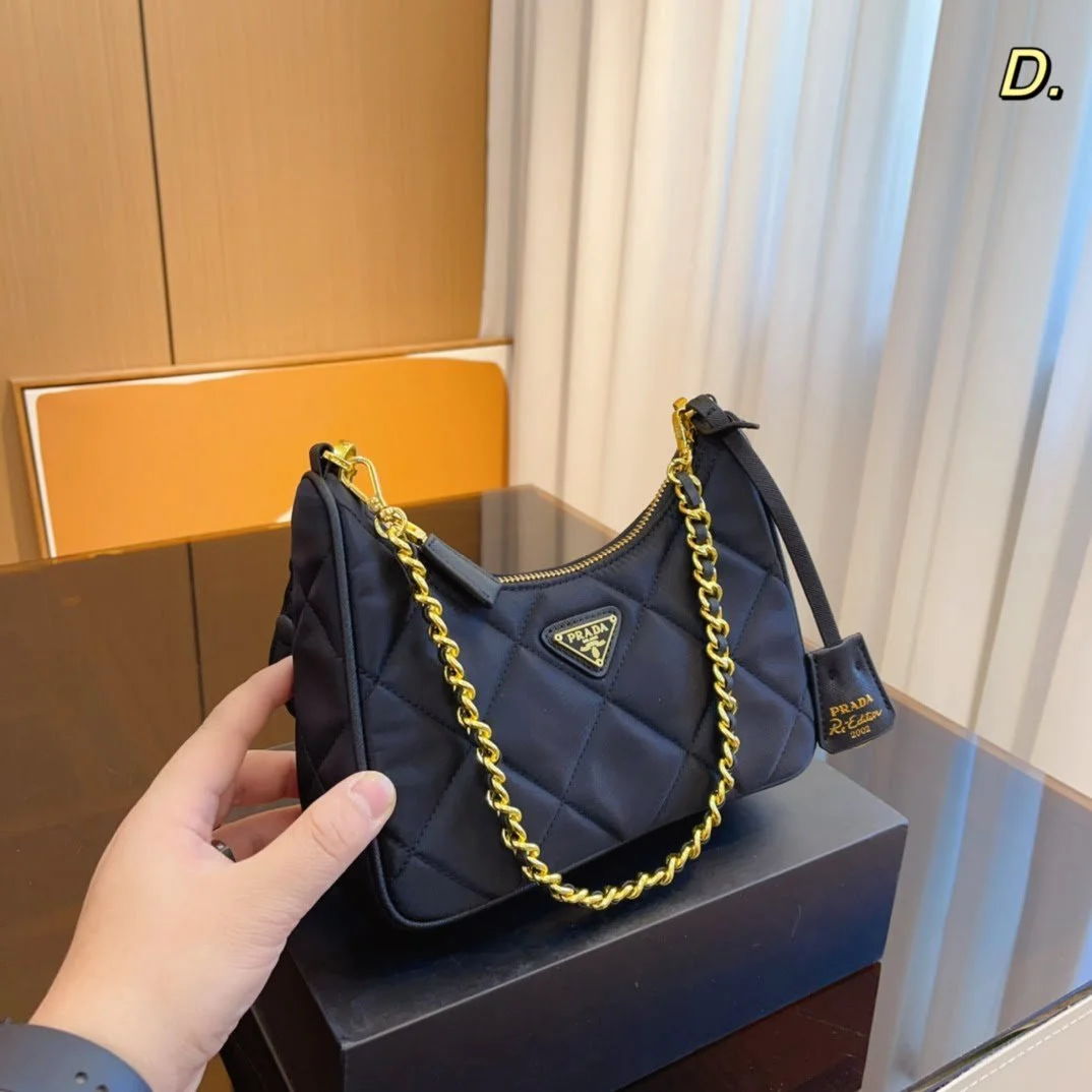 Prada Underarm handbag size: 21*6*17cm - LITELUX