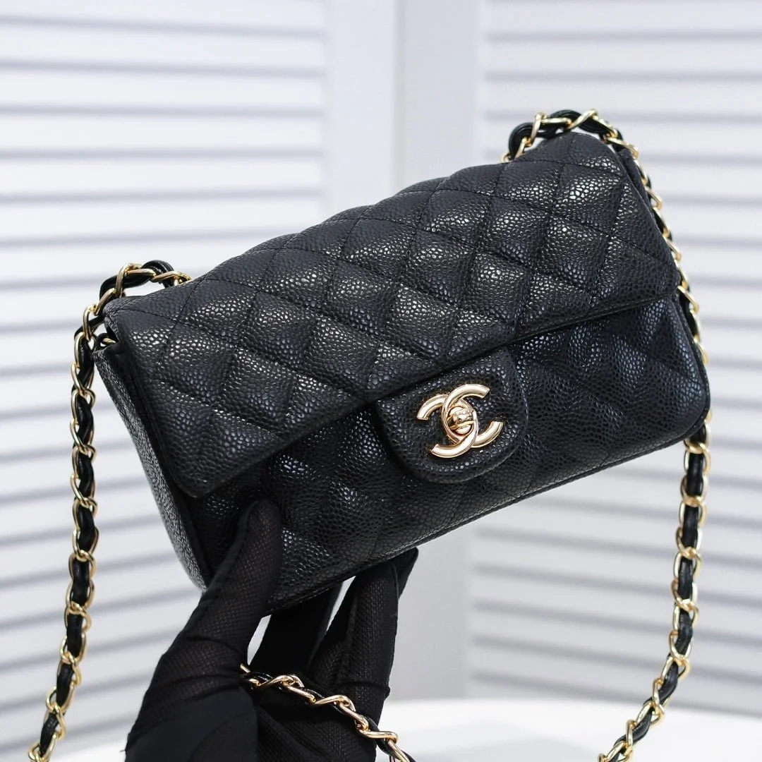 Chanel Cowhide with caviar with gold hardware 1116 size: 20*14*7cm/25.5*16*6.5cm/30*18*8cm - LITELUX