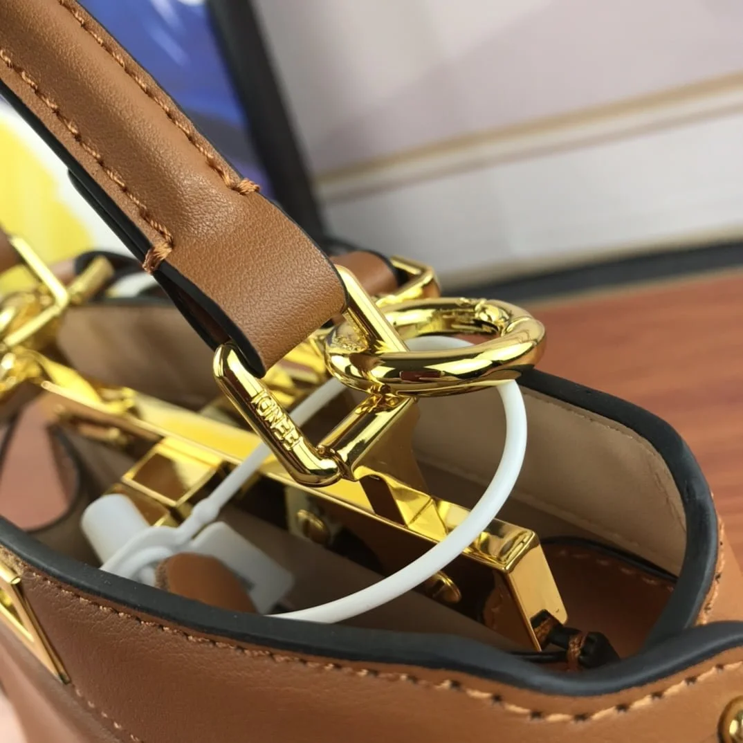 FENDI PeekaboolseeuPetite 0778 Brown size: 20*15.5*11CM - LITELUX