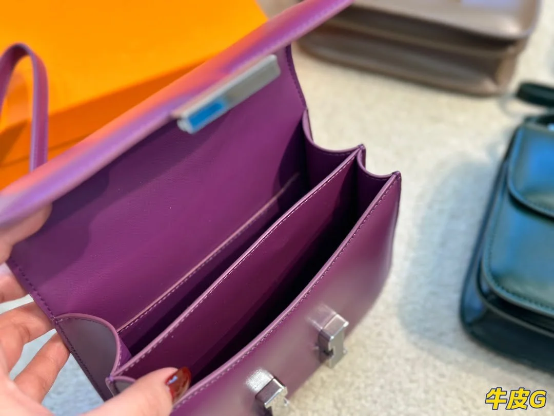 Hermès Constance cowhide leather size: 18*15cm - LITELUX