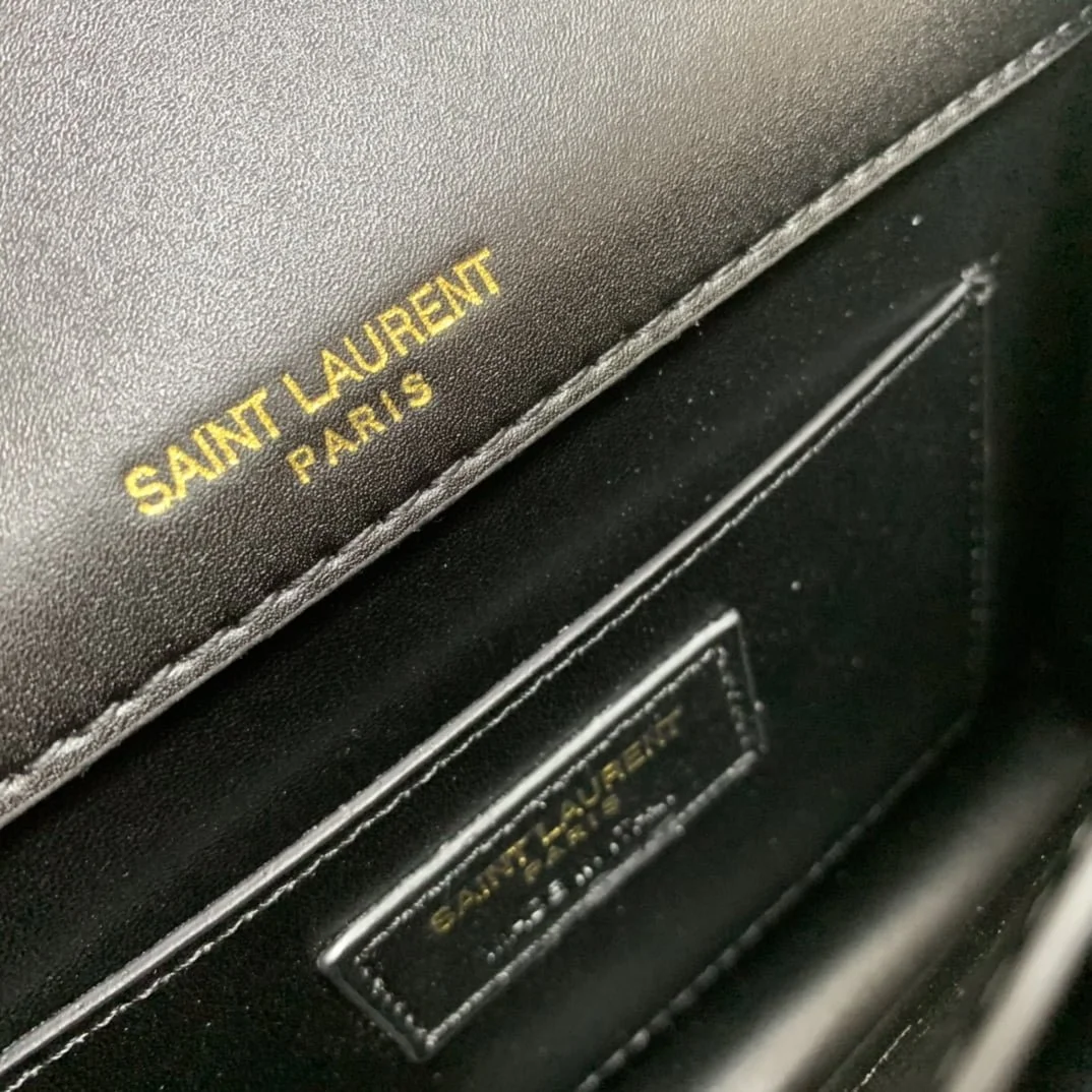 YSL solferino nubuck shoulder bag size: 19cm/23cm - LITELUX