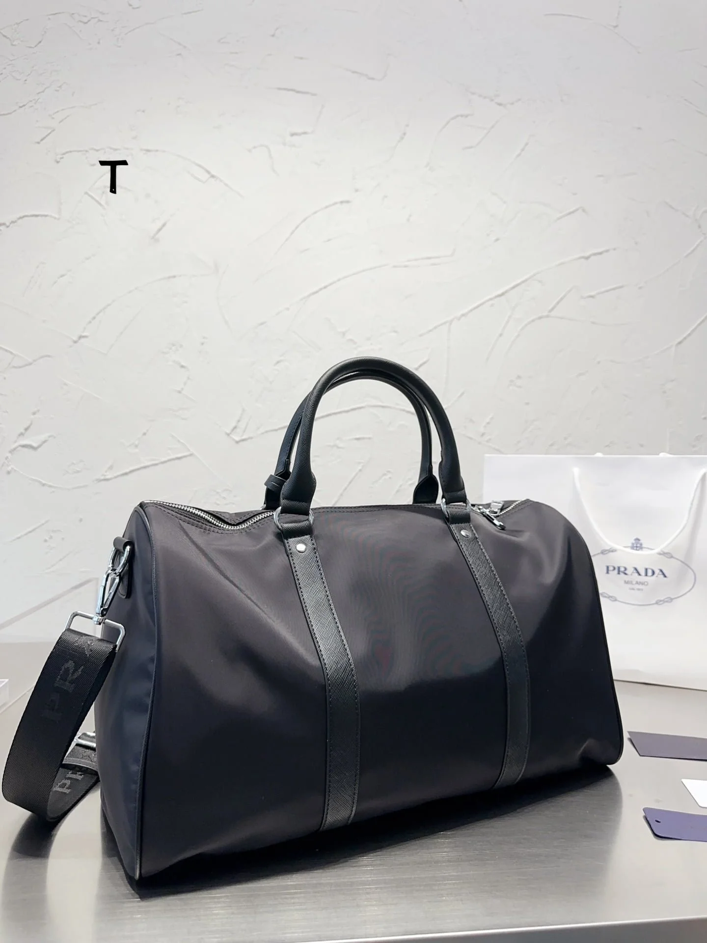 Prada travel bag size: 43*25cm - LITELUX