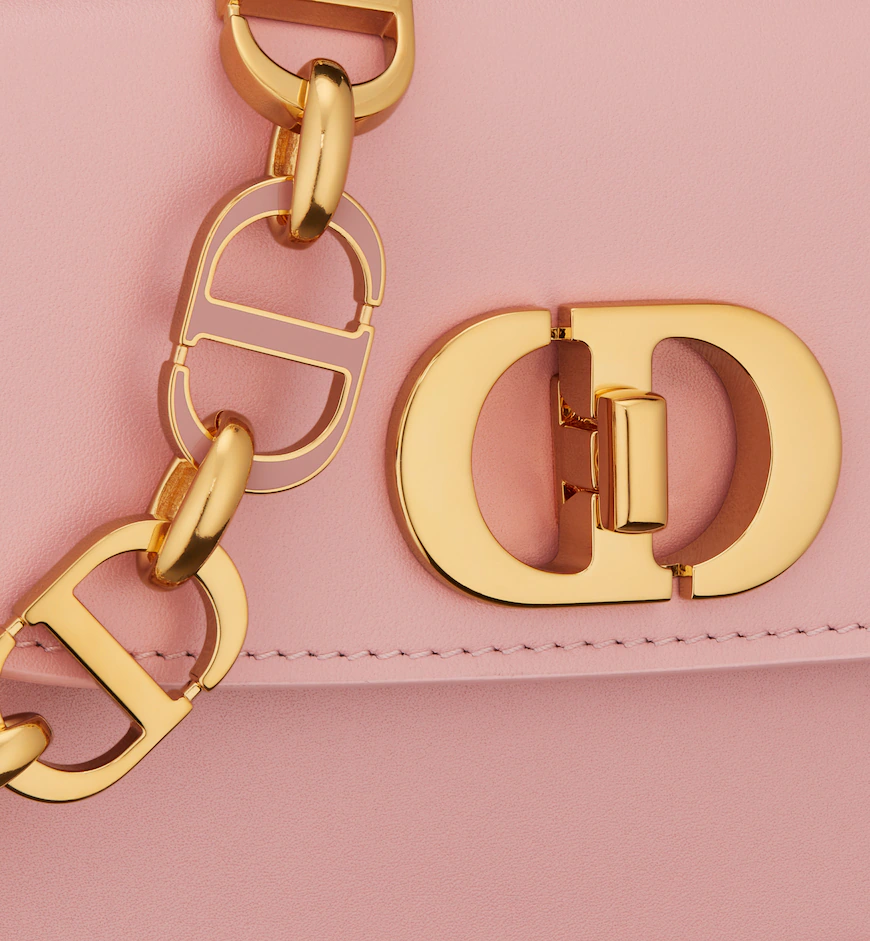 DIOR / SMALL 30 MONTAIGNE AVENUE BAG Antique Pink Box Calfskin M9261UMOA_M77P - LITELUX