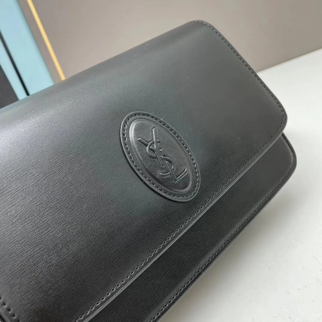 YSL solferino box cowhide shoulder bag size: 23*16*7.5cm - LITELUX