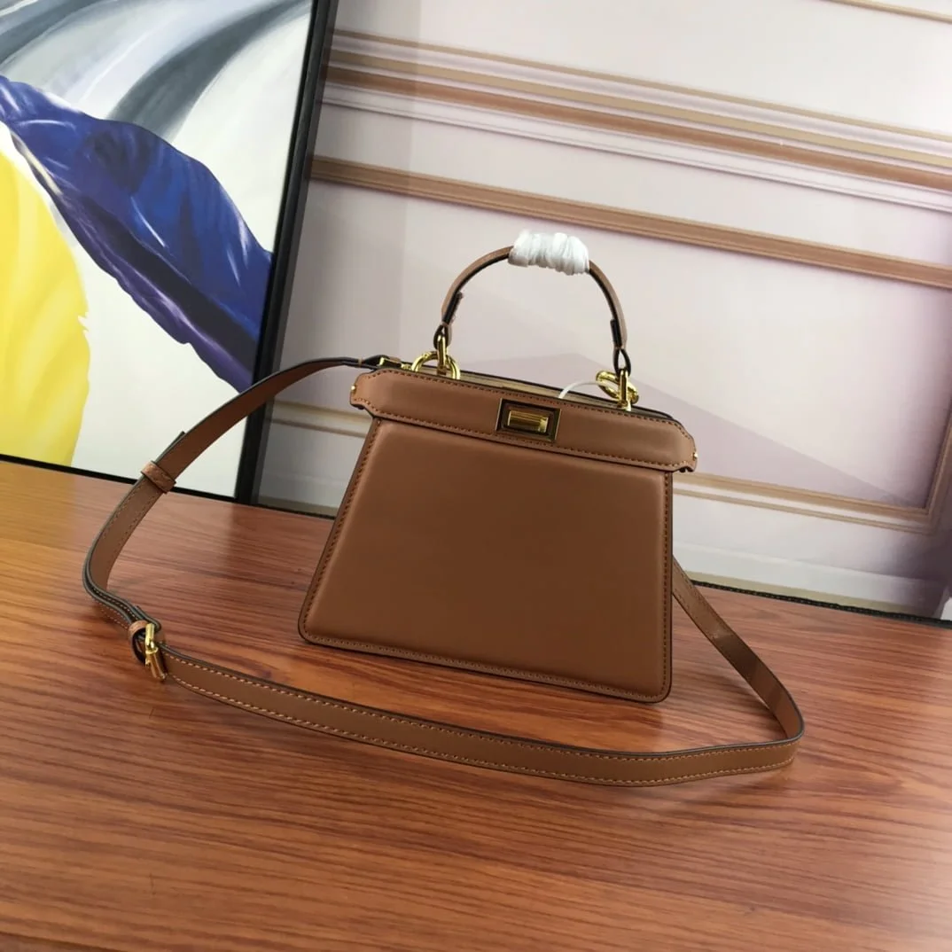 FENDI PeekaboolseeuPetite 0778 Brown size: 20*15.5*11CM - LITELUX