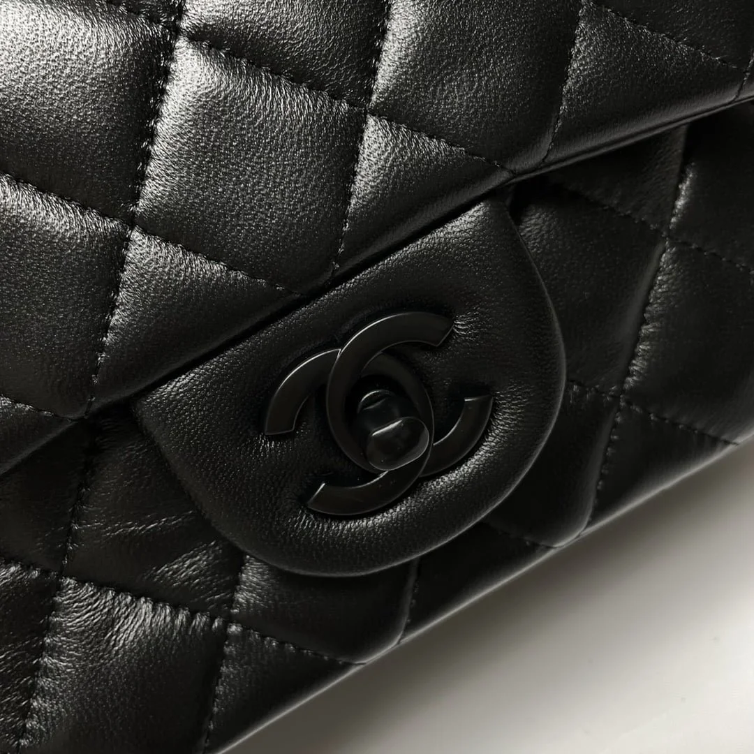 Chanel cf Square Fat 1115 sheepskin size: 18*14*7cm - LITELUX