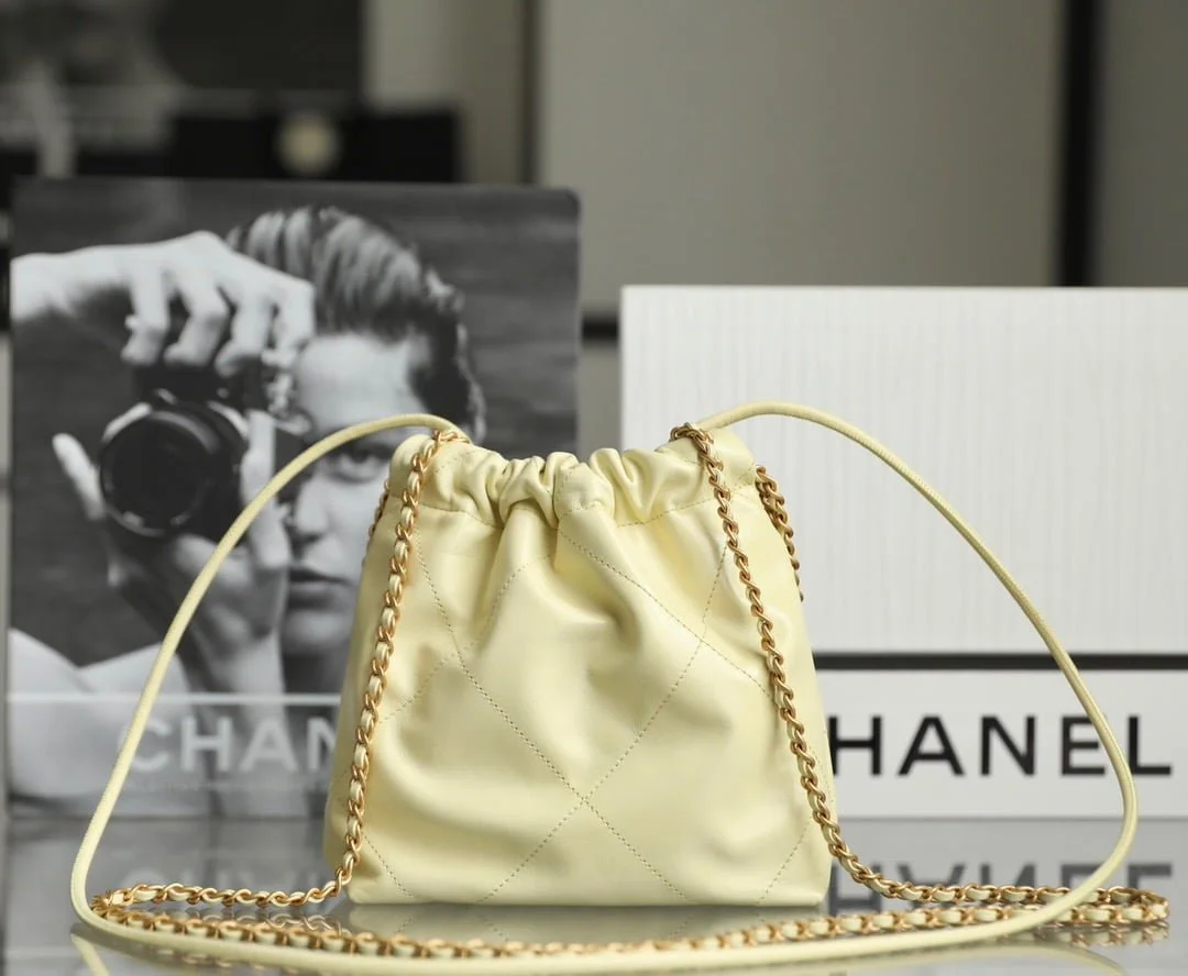 Chanel Mini 22Bag Bright face calfskin size: 19*20*6 cm - LITELUX