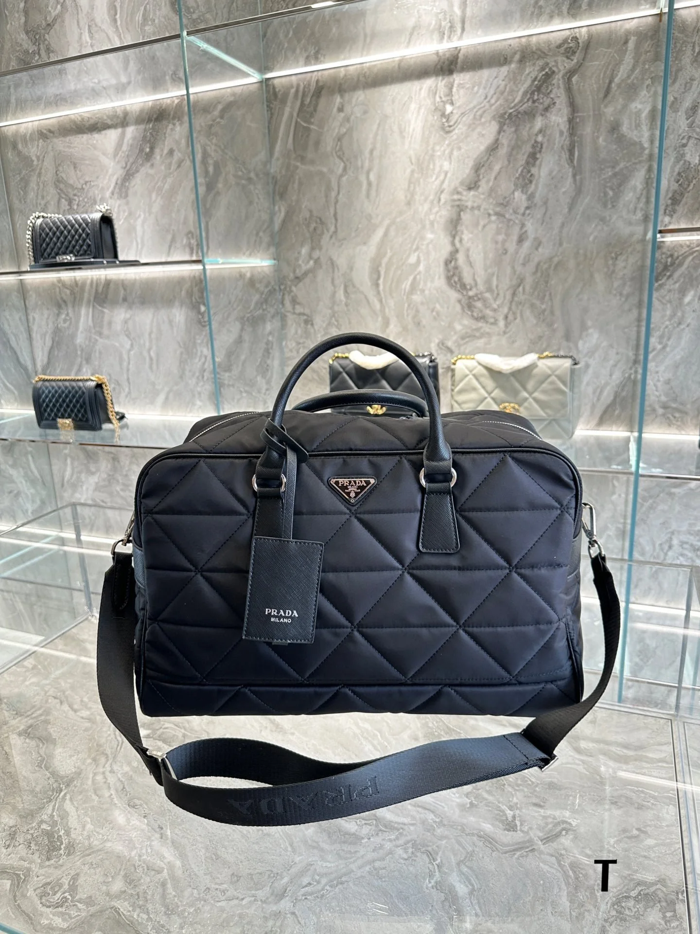 Prada’s  RE- NYLON new travel bag size: 45*30.5*15cm - LITELUX