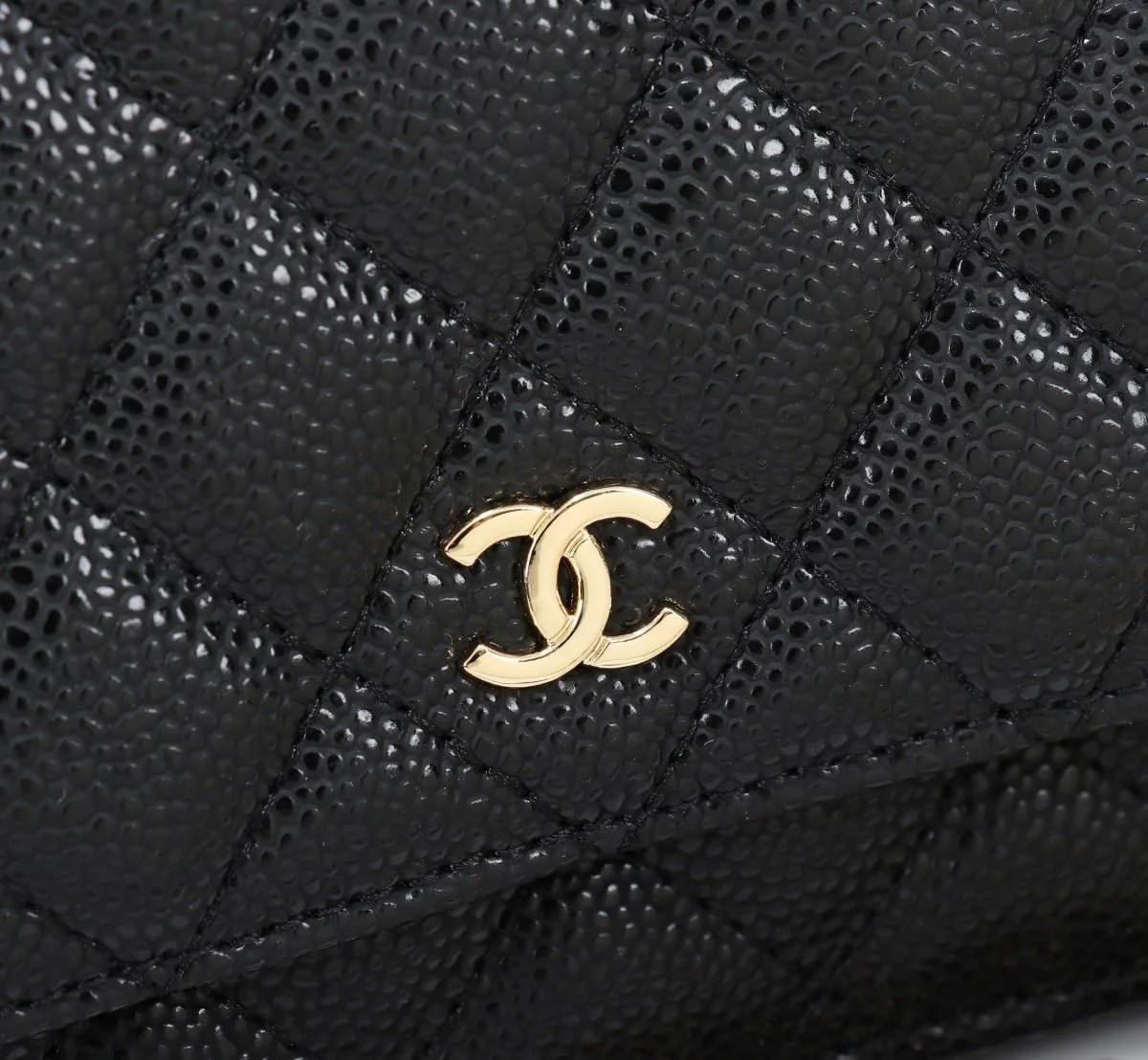 Chanel woc Classic Fortune Crossbody bag caviar with gold hardware Size: W19*H12*D4cm - LITELUX