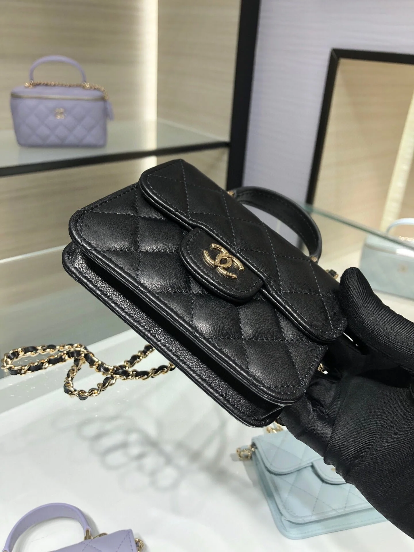 Chanel ohanel Coin purse chain bag size: 12.5*9.5*cm - LITELUX