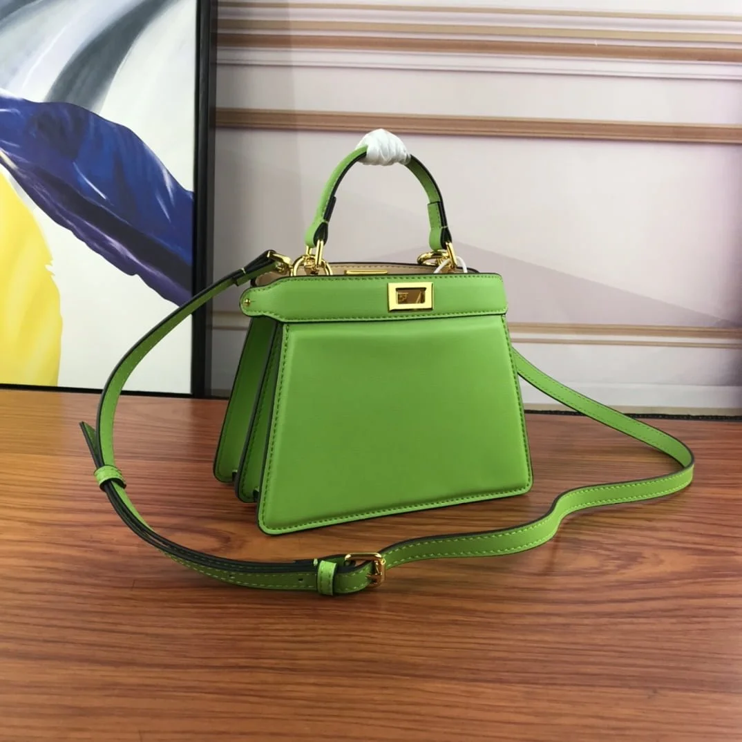 FENDI PeekaboolseeuPetite 0778 Green size: 20*15.5*11CM - LITELUX