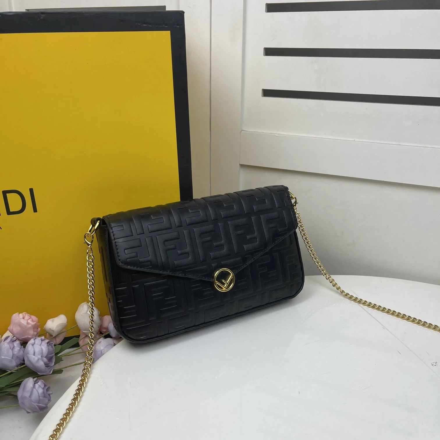FENDI Three-piece leather wallet 2122 Size: 23CM - LITELUX