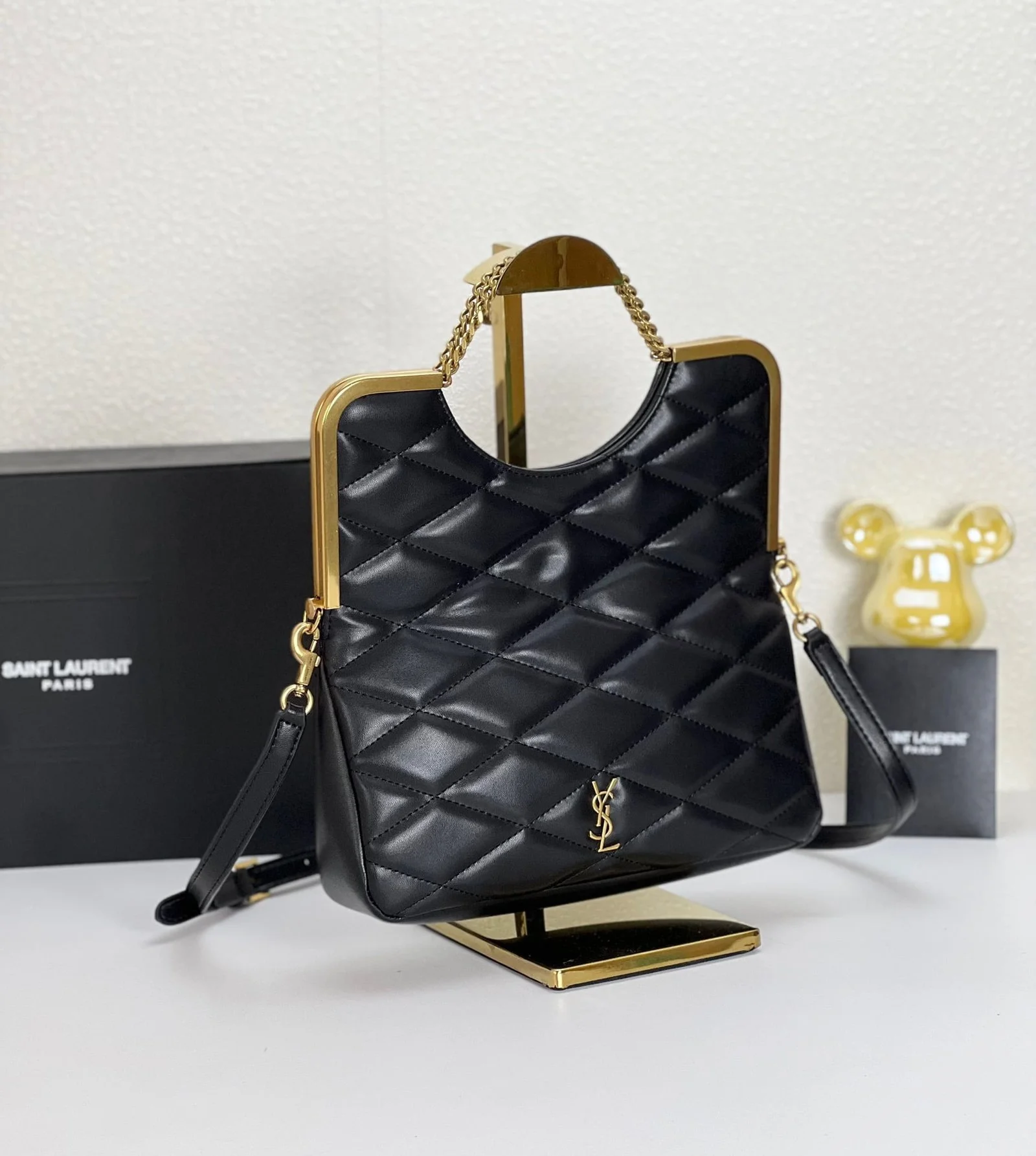 YSL23 New arrival Handbag Crossbody bag black 71314 size: 25*20cm - LITELUX