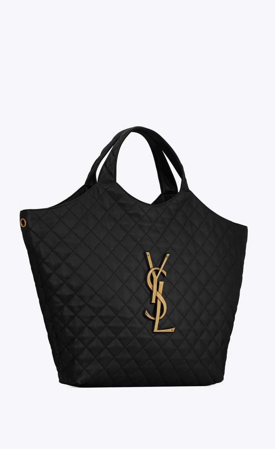 YSL / ICARE MAXI SHOPPING BAG IN QUILTED LAMBSKIN 698651AAANG1000 - LITELUX