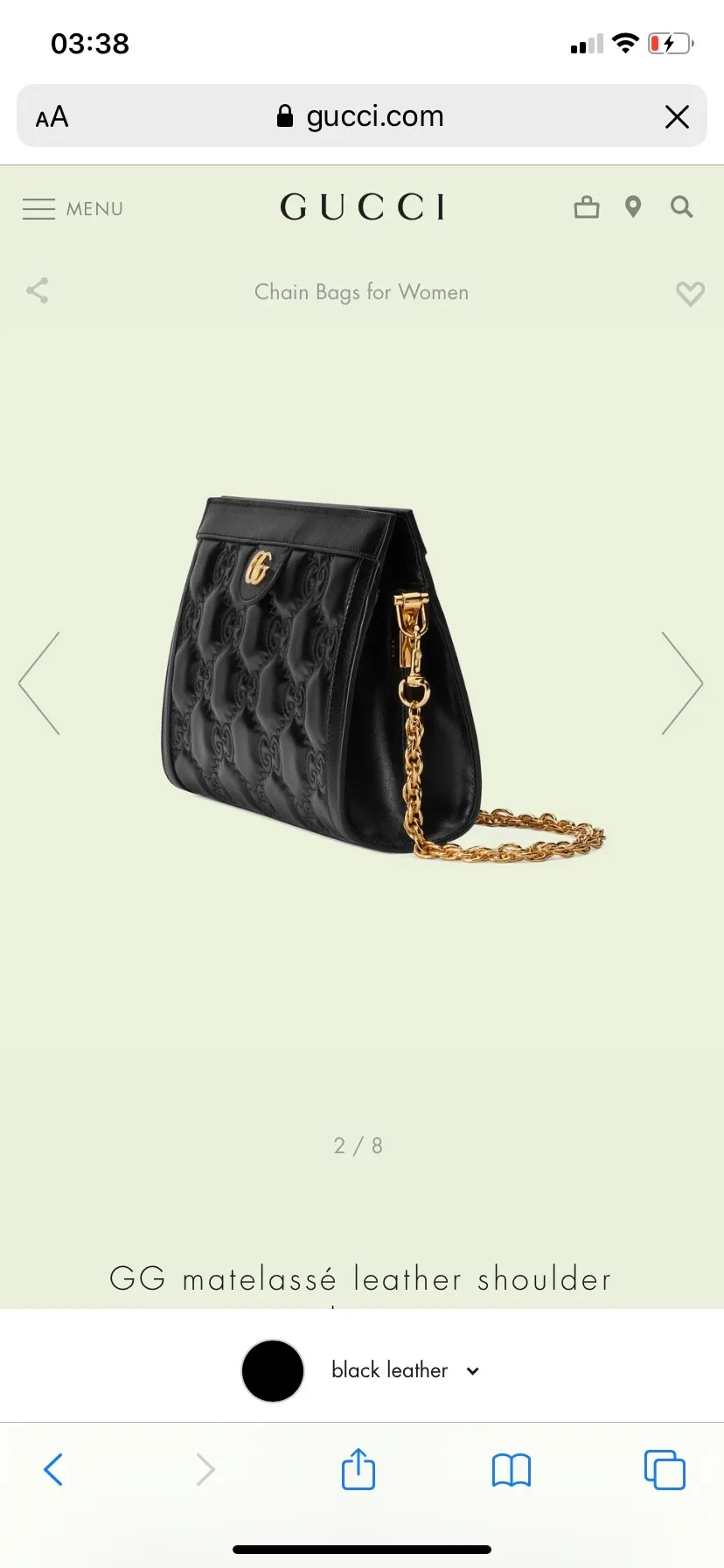 Gucci Bag  – 119143476 - LITELUX