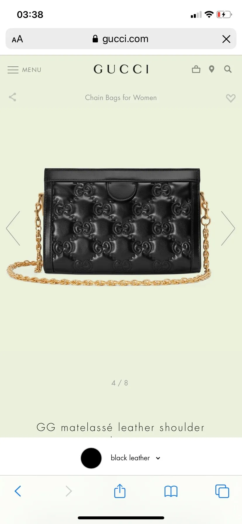 Gucci Bag  – 119143476 - LITELUX