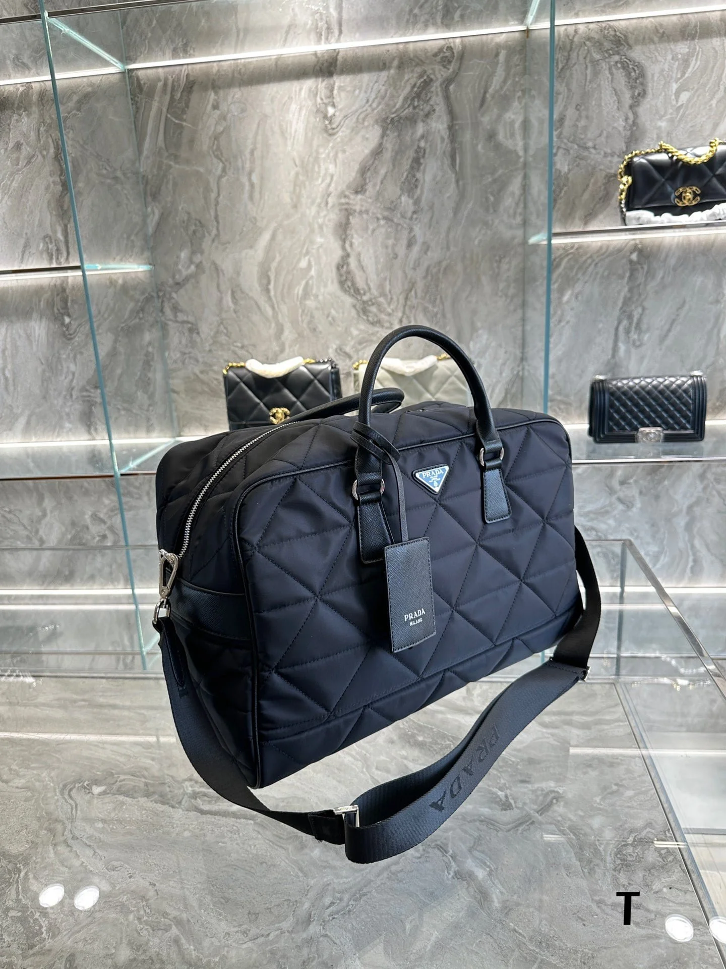 Prada’s  RE- NYLON new travel bag size: 45*30.5*15cm - LITELUX