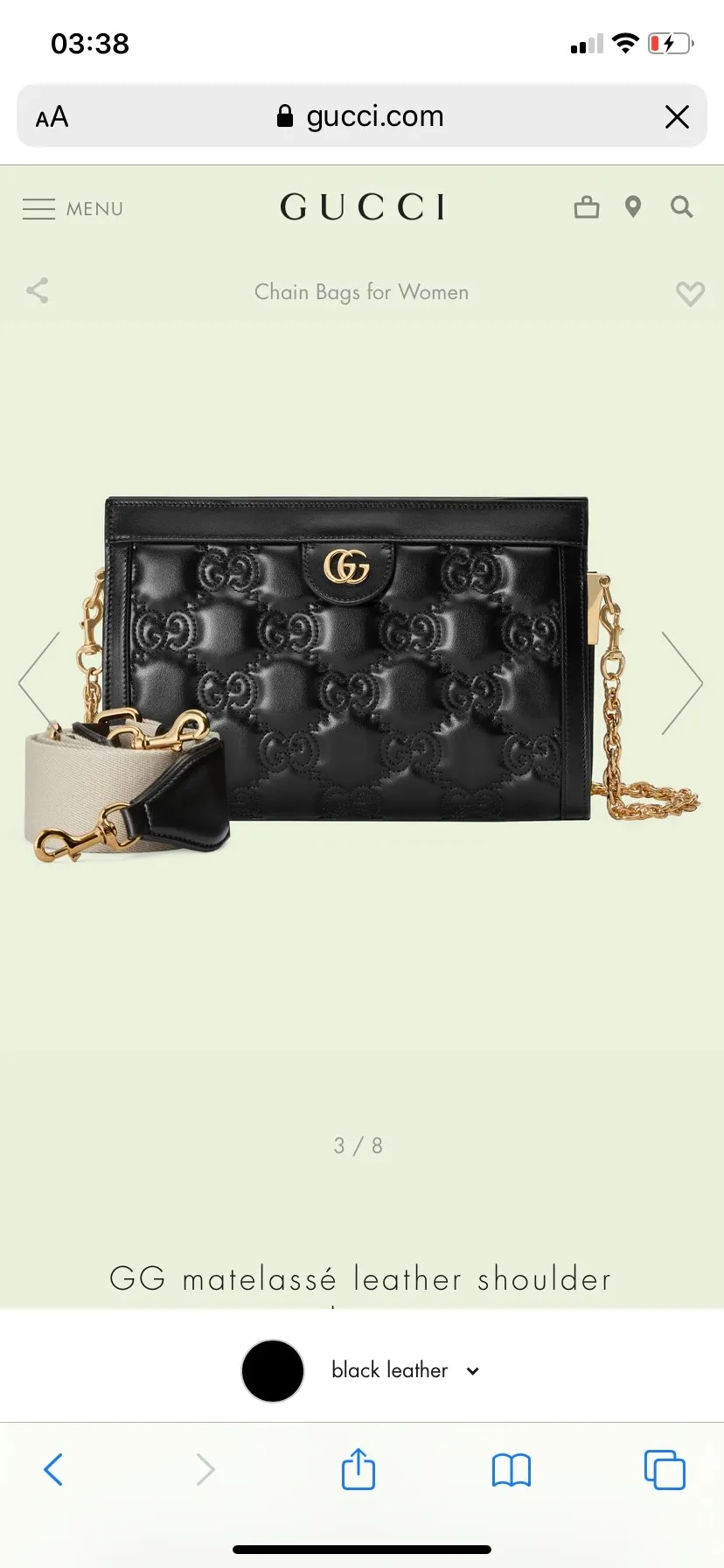 Gucci Bag  – 119143476 - LITELUX