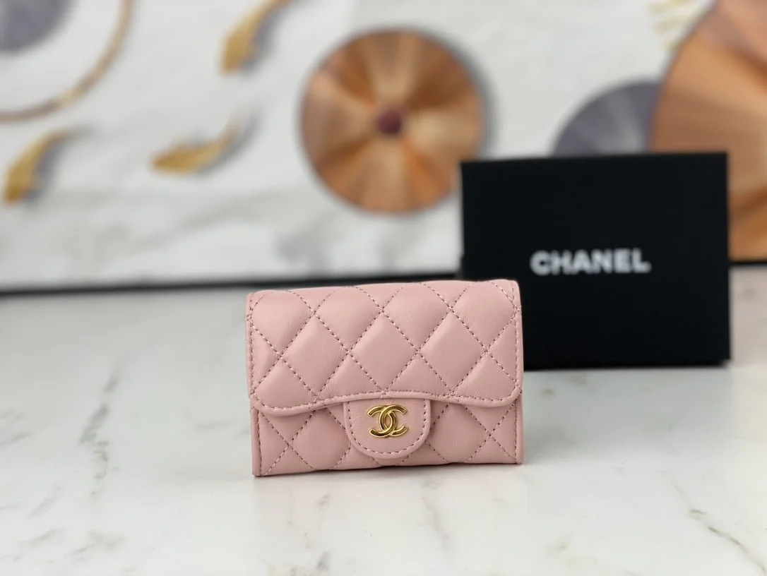 Chanel classic Card Bag & coin Wallet sheepskin AP0214 size:7.5 * 11.3 * 2.1 cm - LITELUX