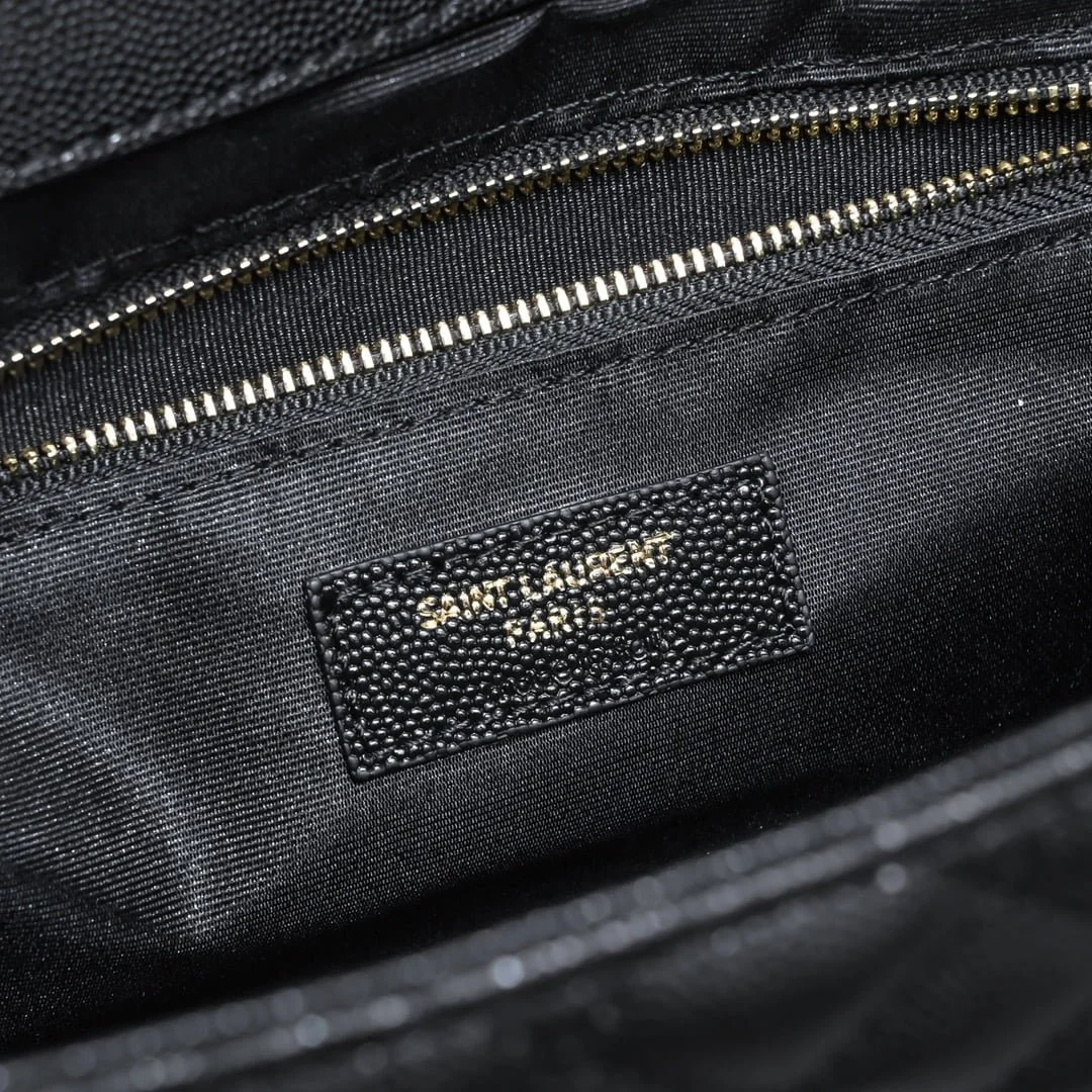 YSL SAINT LAURENT SLP shoulder crossbody bag with gold hardware A1602 size: 31*20*8cm - LITELUX