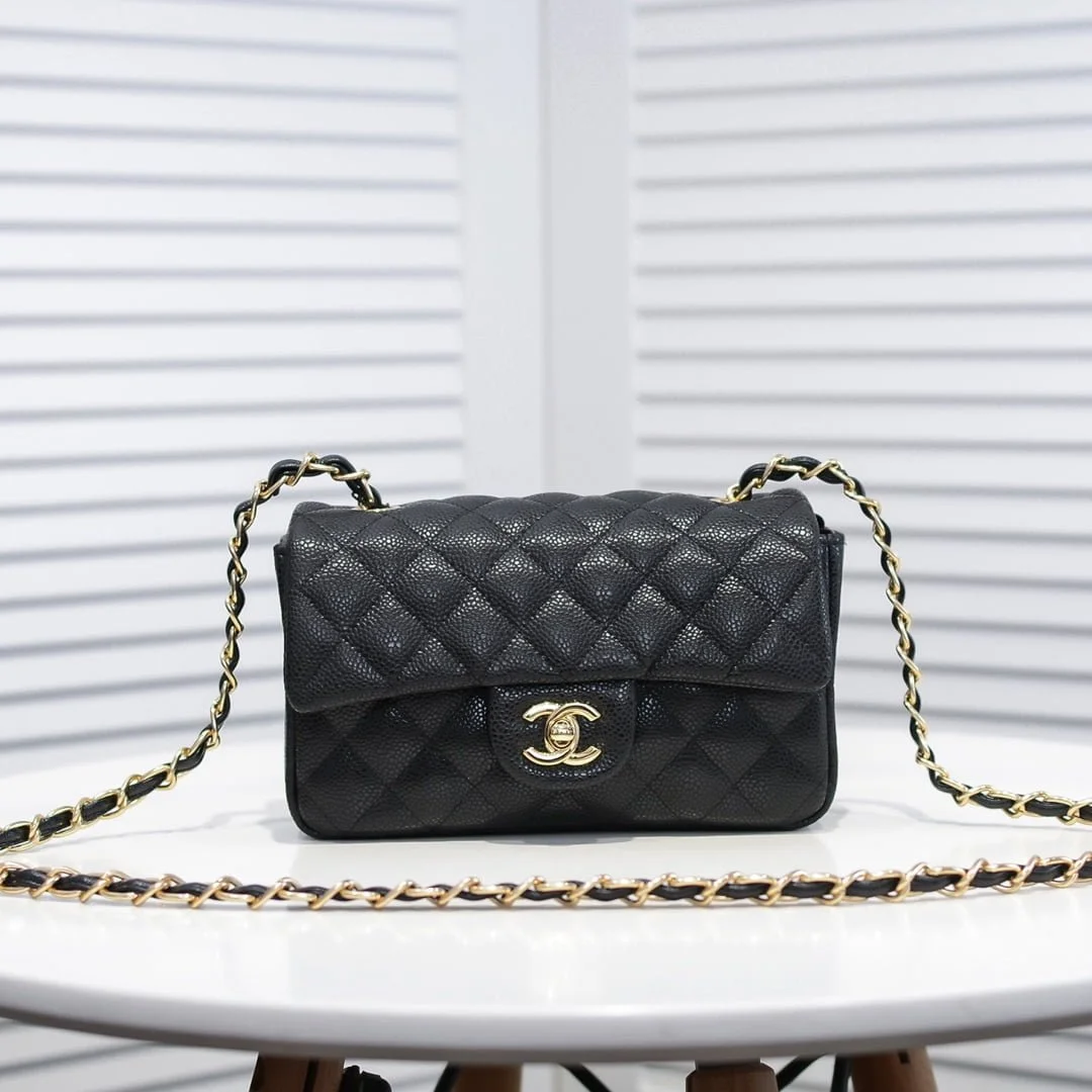 Chanel Cowhide with caviar with gold hardware 1116 size: 20*14*7cm/25.5*16*6.5cm/30*18*8cm - LITELUX