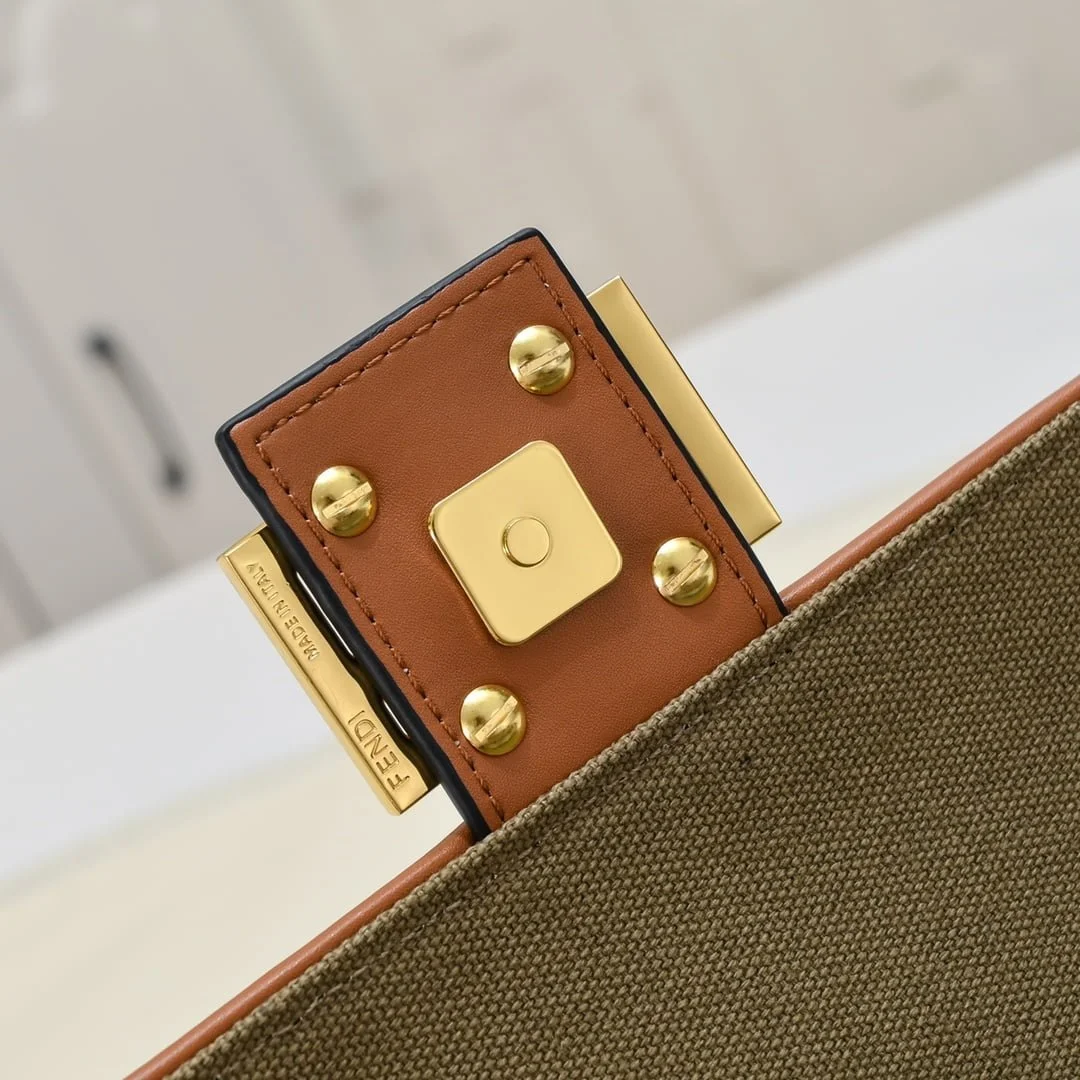 FENDI baguette bag F embroidery F2029 SIZE:26*5*15CM - LITELUX