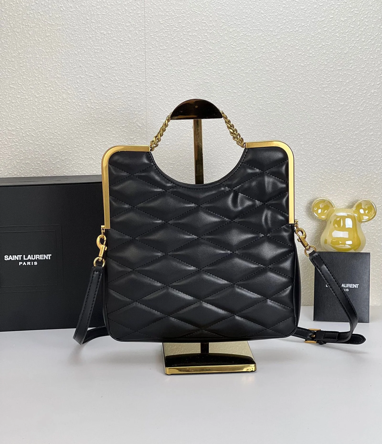 YSL23 New arrival Handbag Crossbody bag black 71314 size: 25*20cm - LITELUX