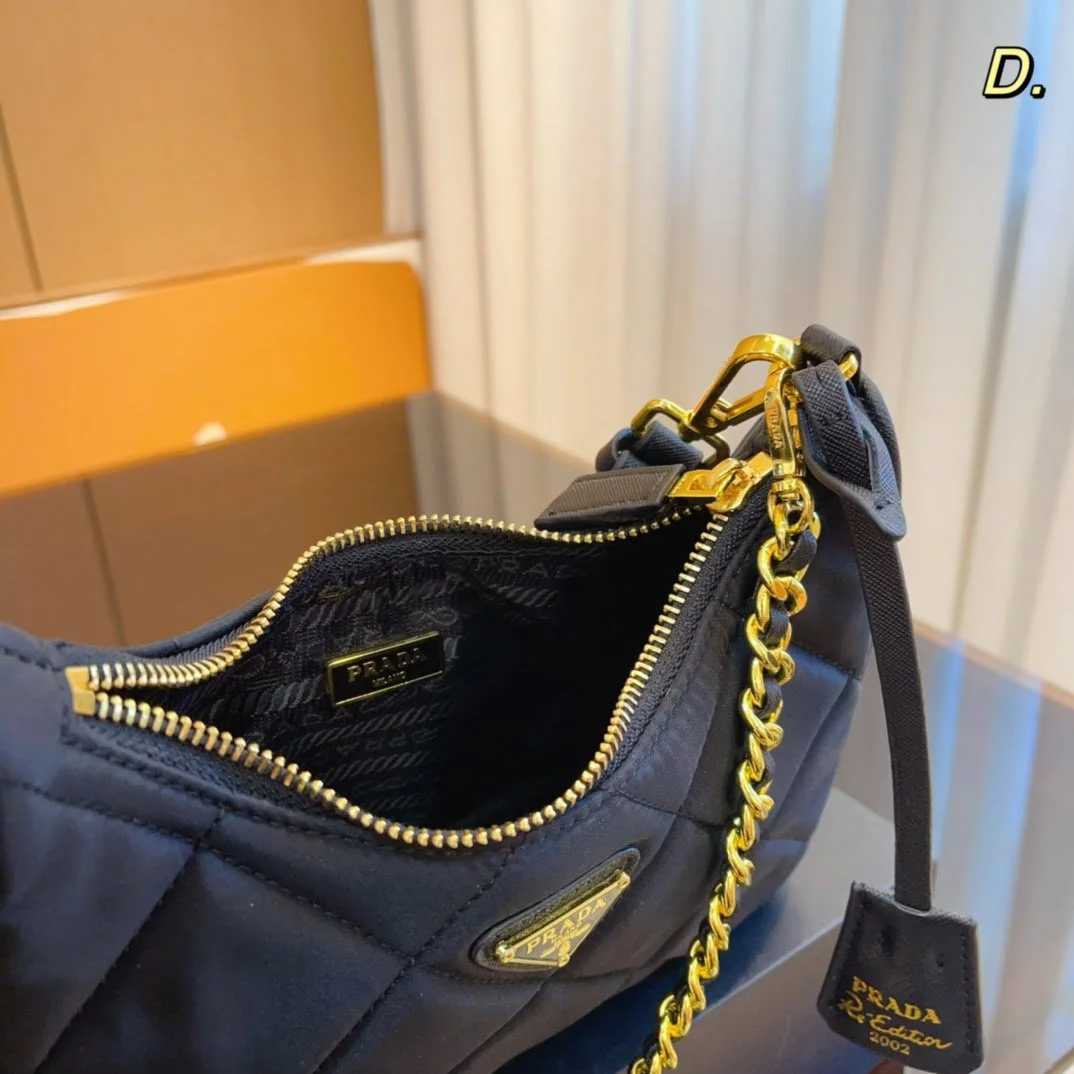 Prada Underarm handbag size: 21*6*17cm - LITELUX